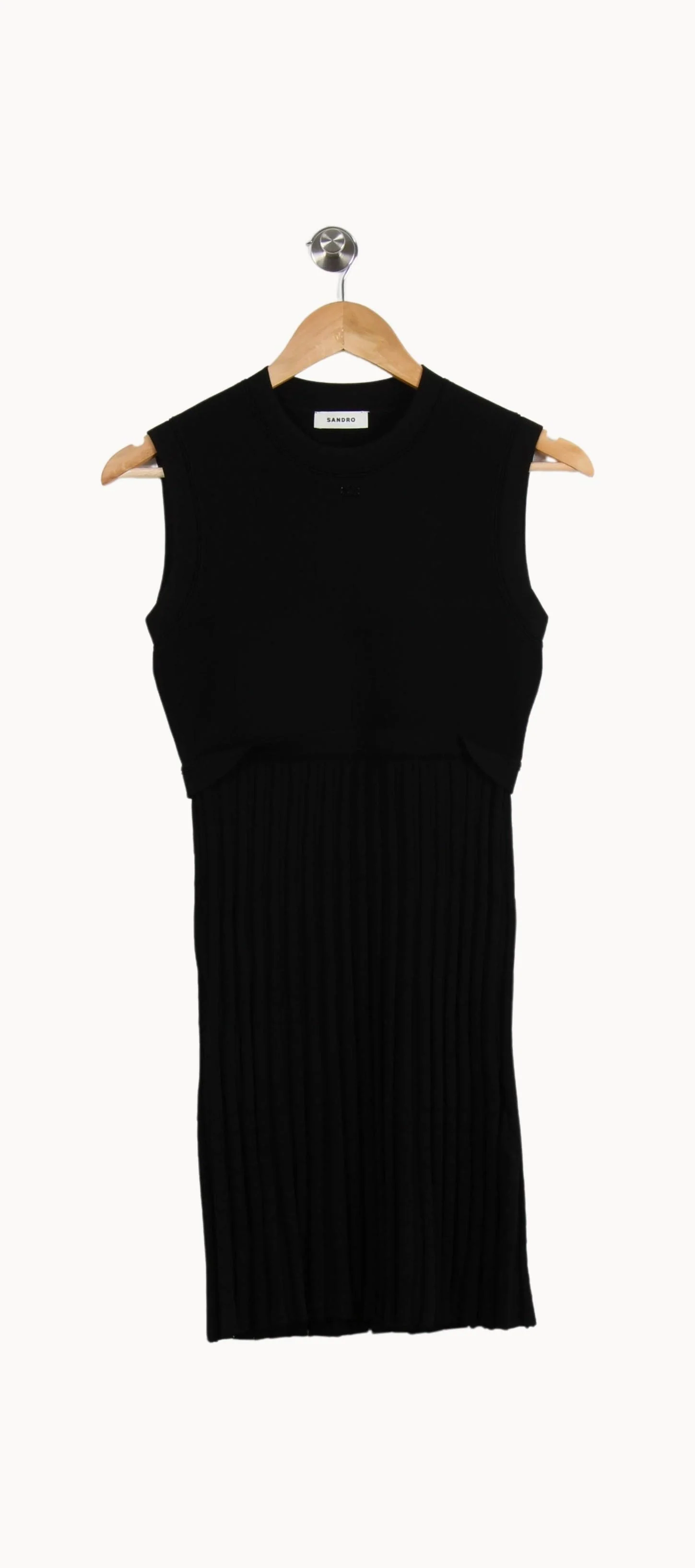 Robe Sans Manches Noire - Taille S/36 - Image 2