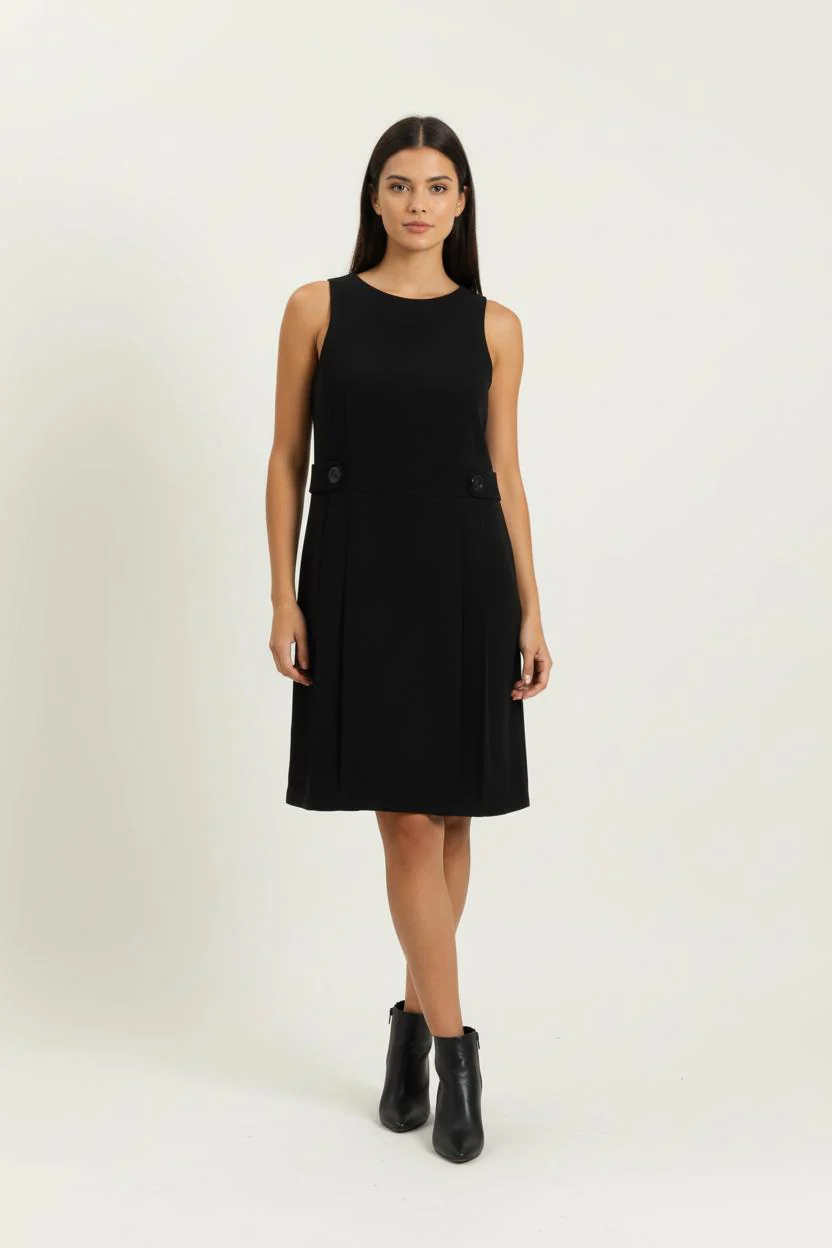 Robe Sans Manches Noire - Taille XL/42