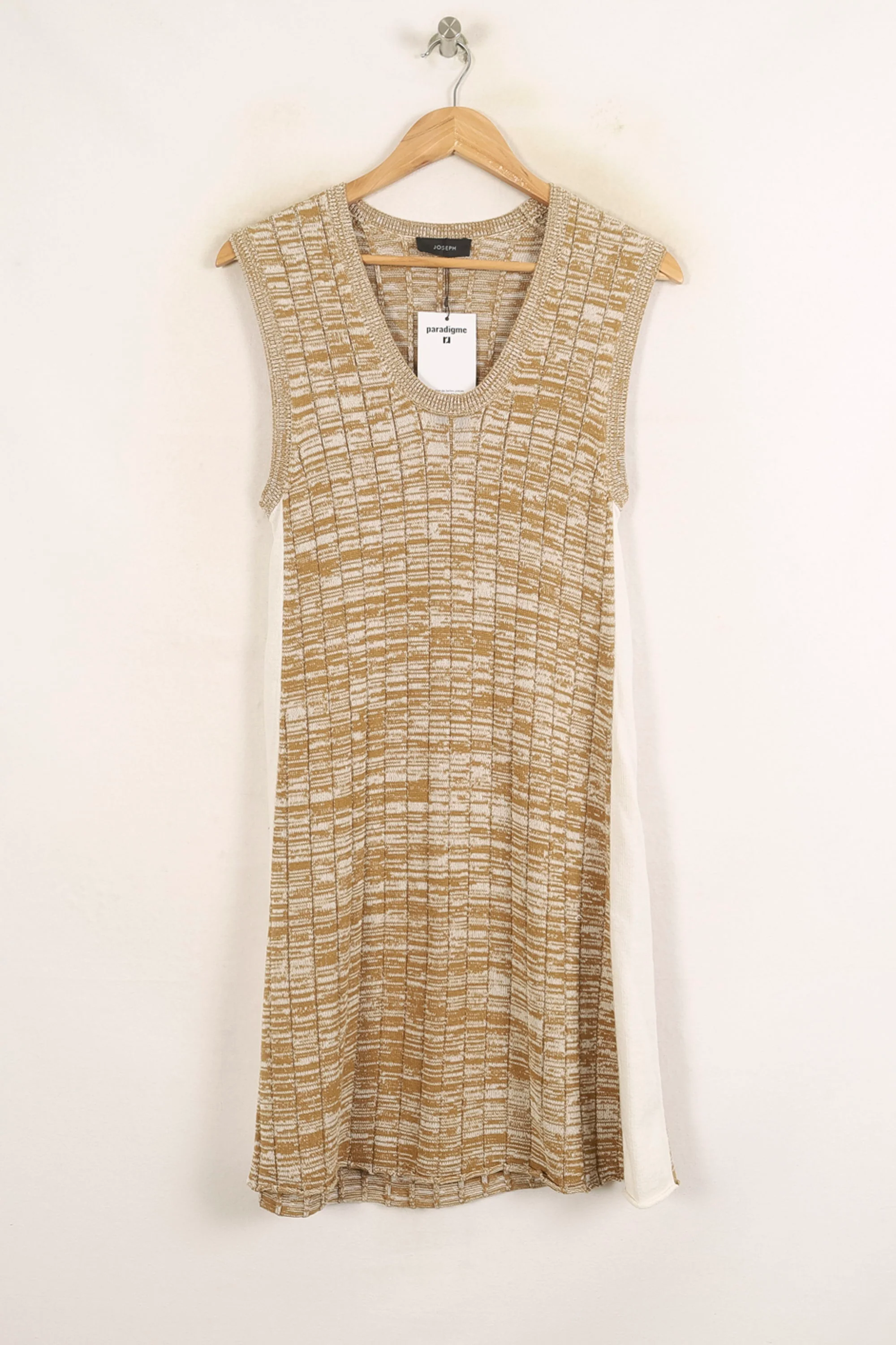 Robe Sans Manches Or et Blanc - Taille T.U. - Image 2