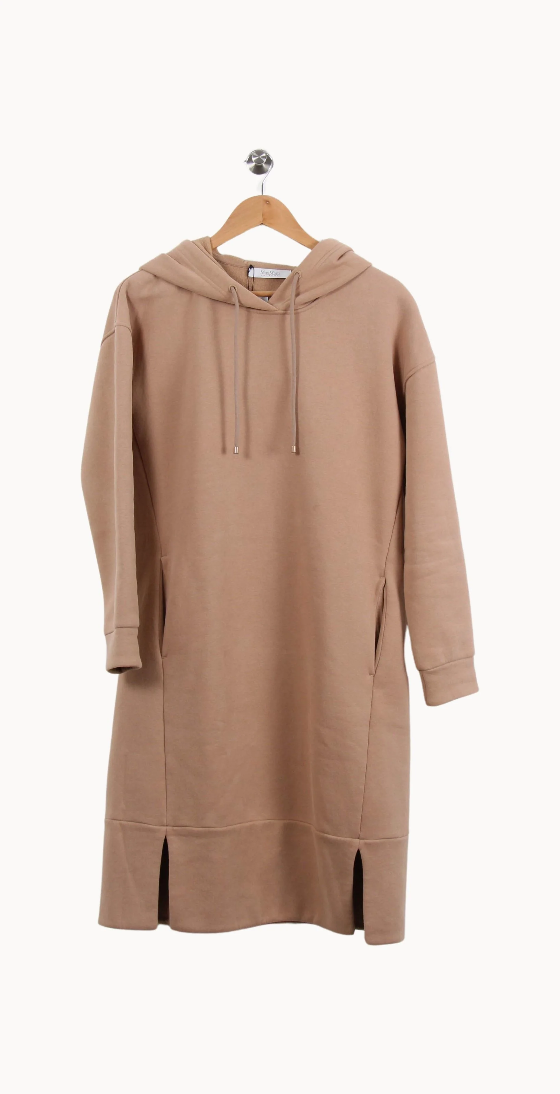 Robe Sweat Longue Beige - Taille S/36 - Image 2