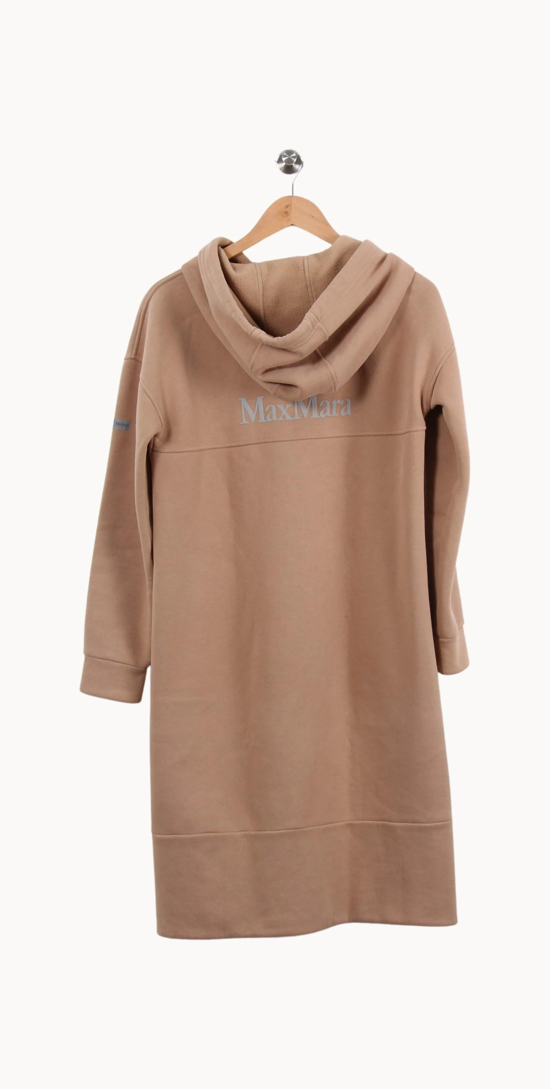 Robe Sweat Longue Beige - Taille S/36 - Image 4