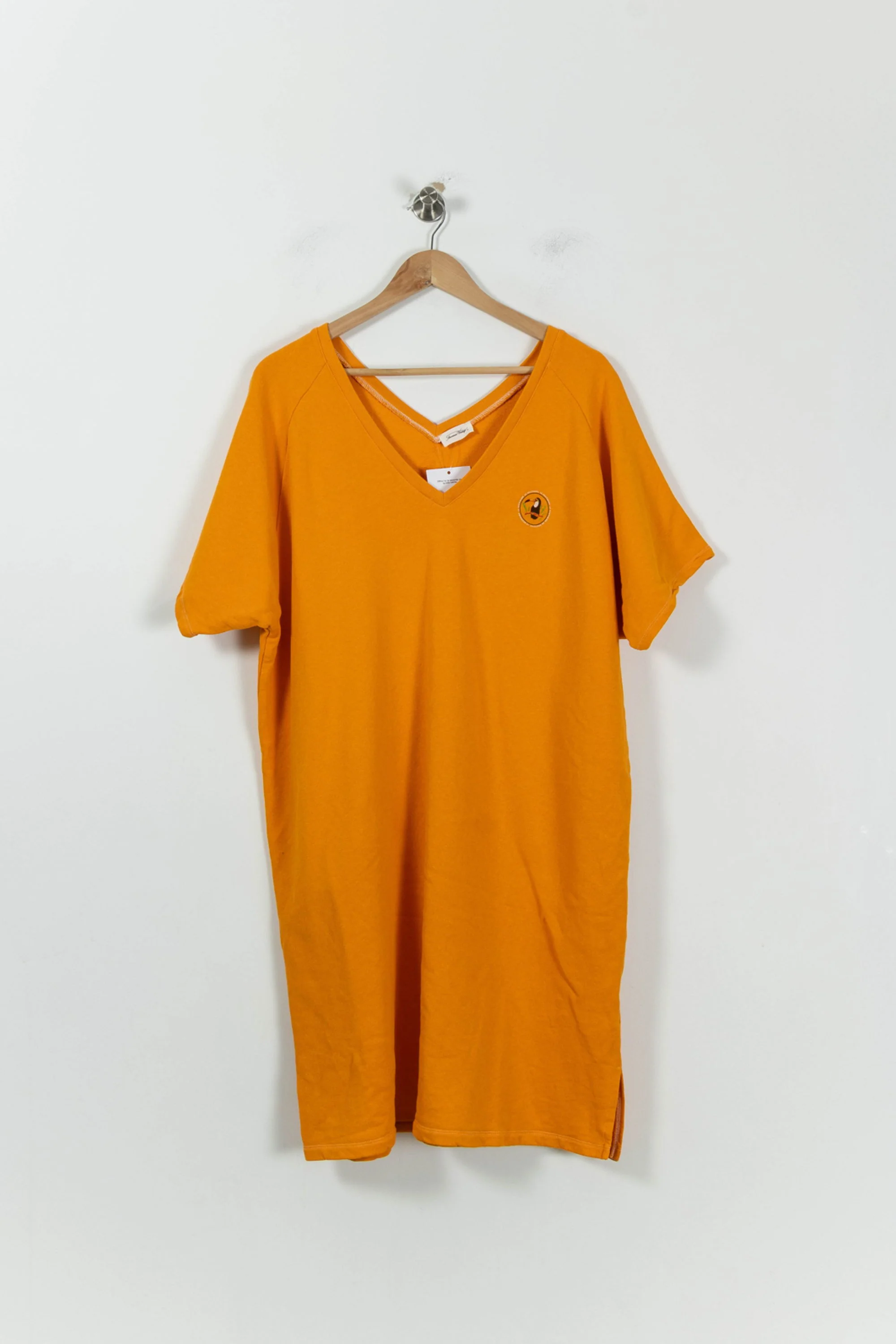 Robe T-shirt Orange - Taille M/38 - Image 2