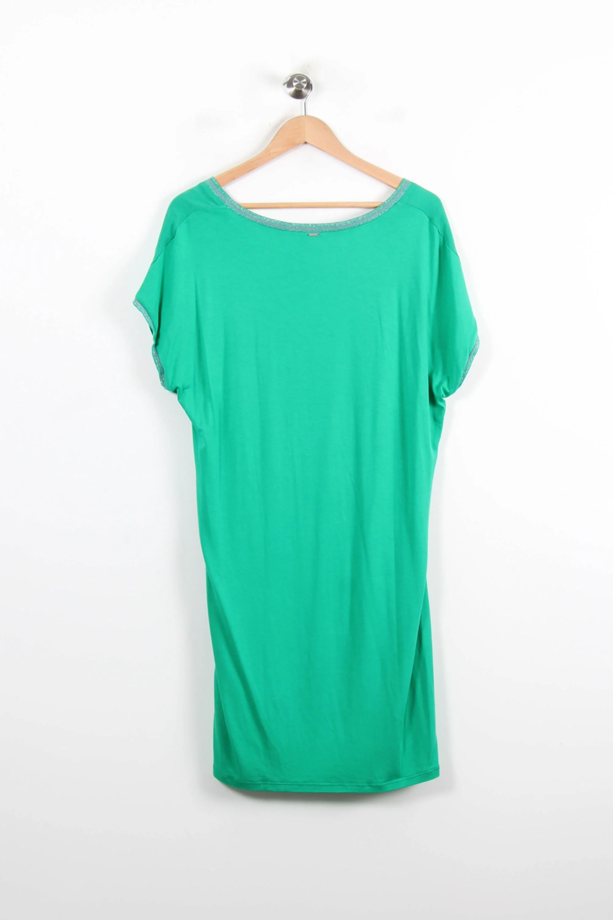 Robe T-shirt Verte - Taille XL/42 - Image 4