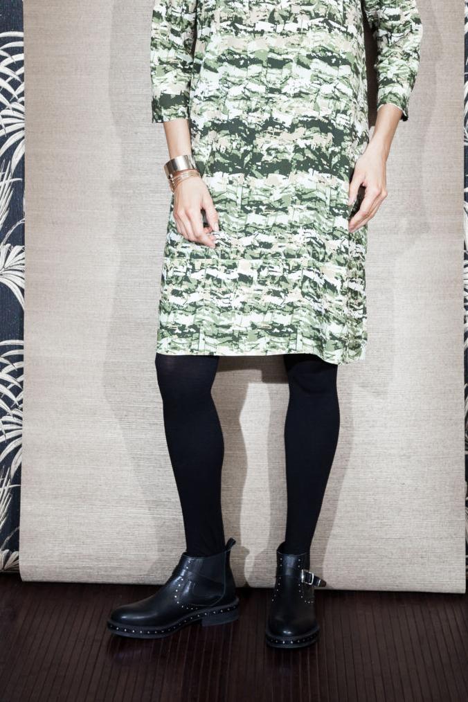 Robe motif abstrait - S/36 - Image 4