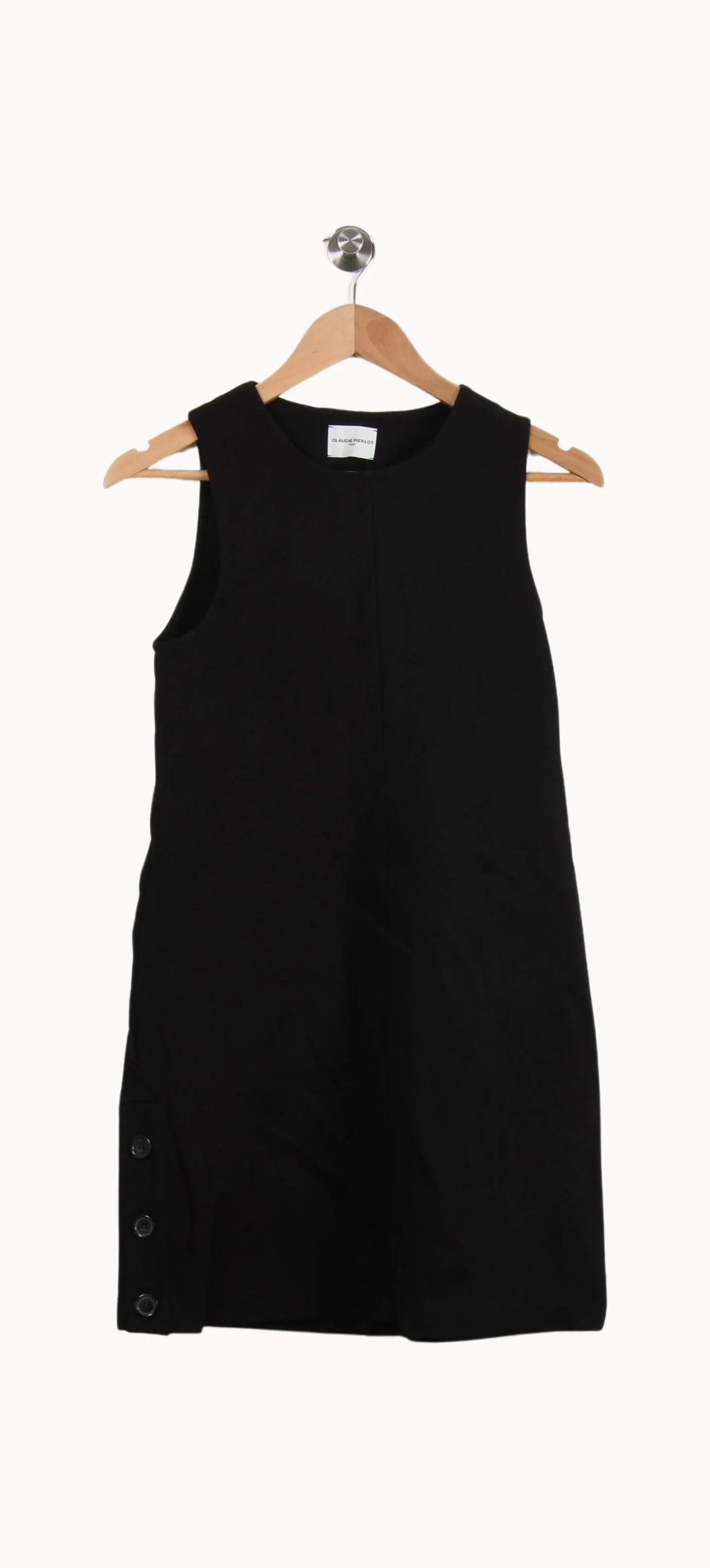 Robe Trapèze Noire - Taille XS/34 - Image 2