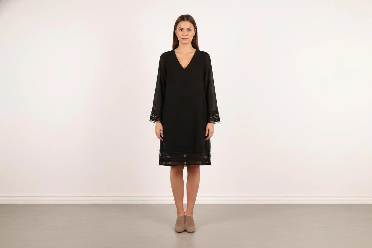 Robe Tunique Noire - Taille M/38