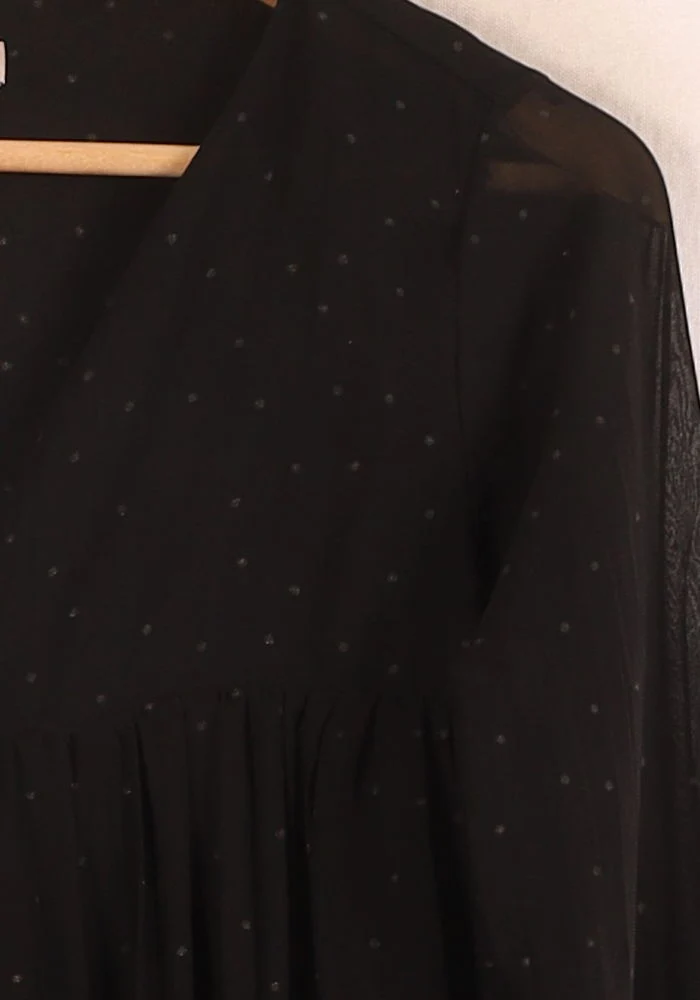 Robe Tunique Noire - Taille M/38 - Image 3