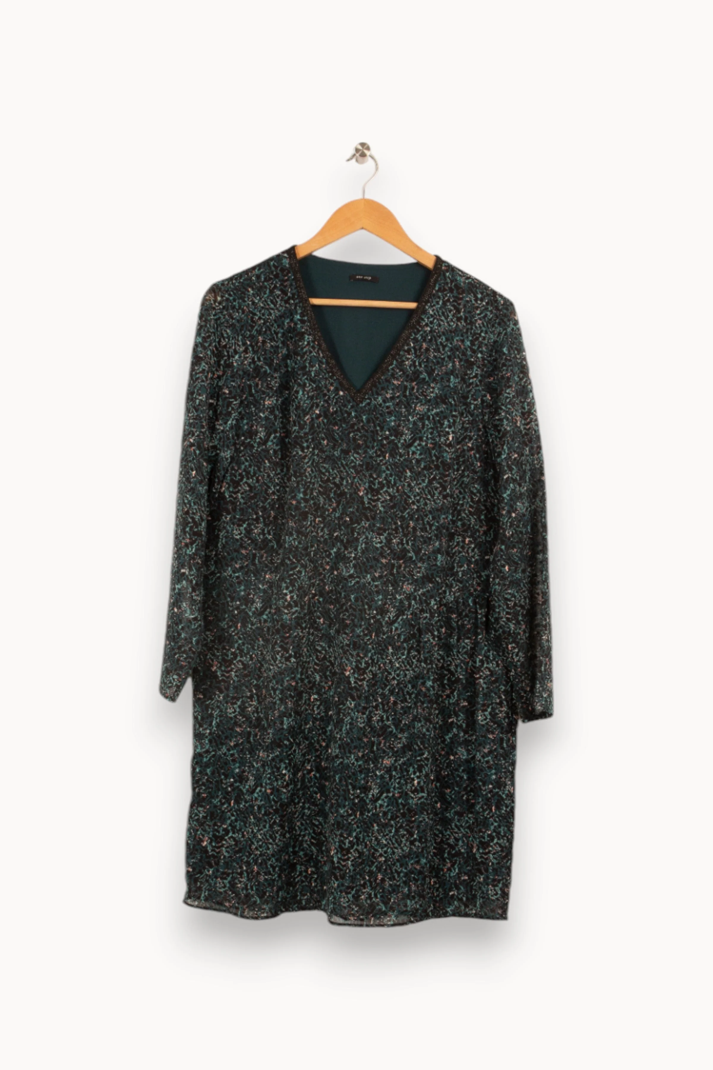 Robe verte à motifs - Taille XL/42 - Image 2