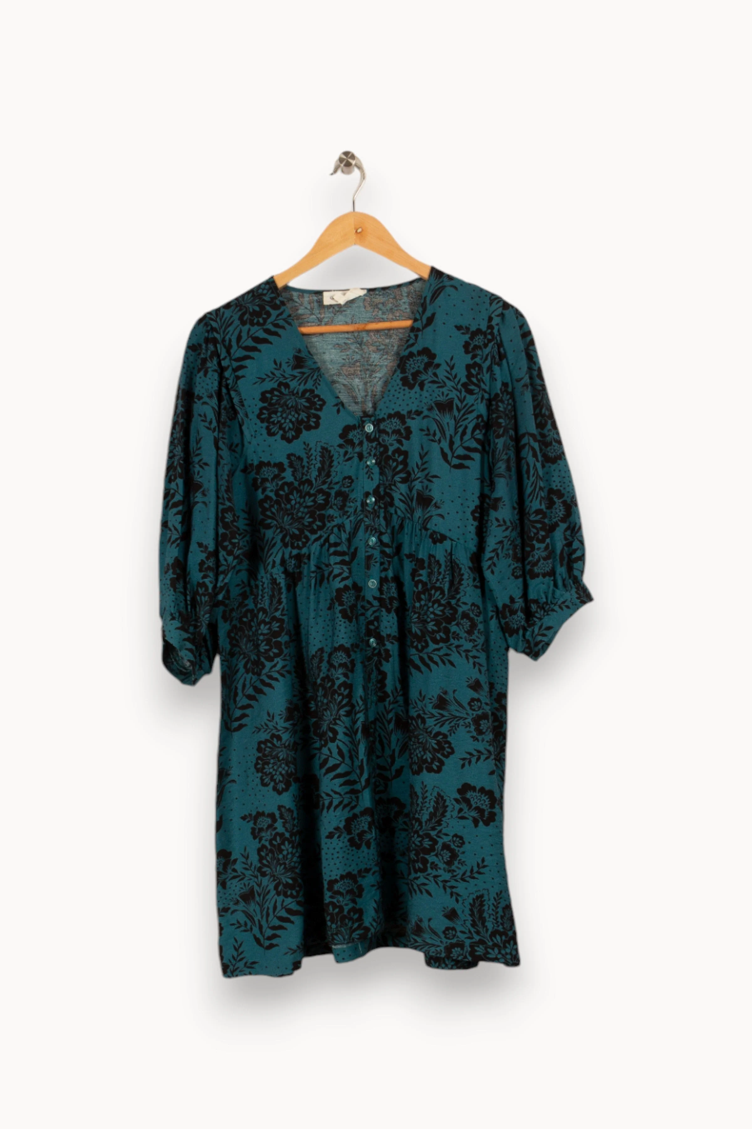 Robe verte/bleue à motifs - Taille S/36 - Image 2