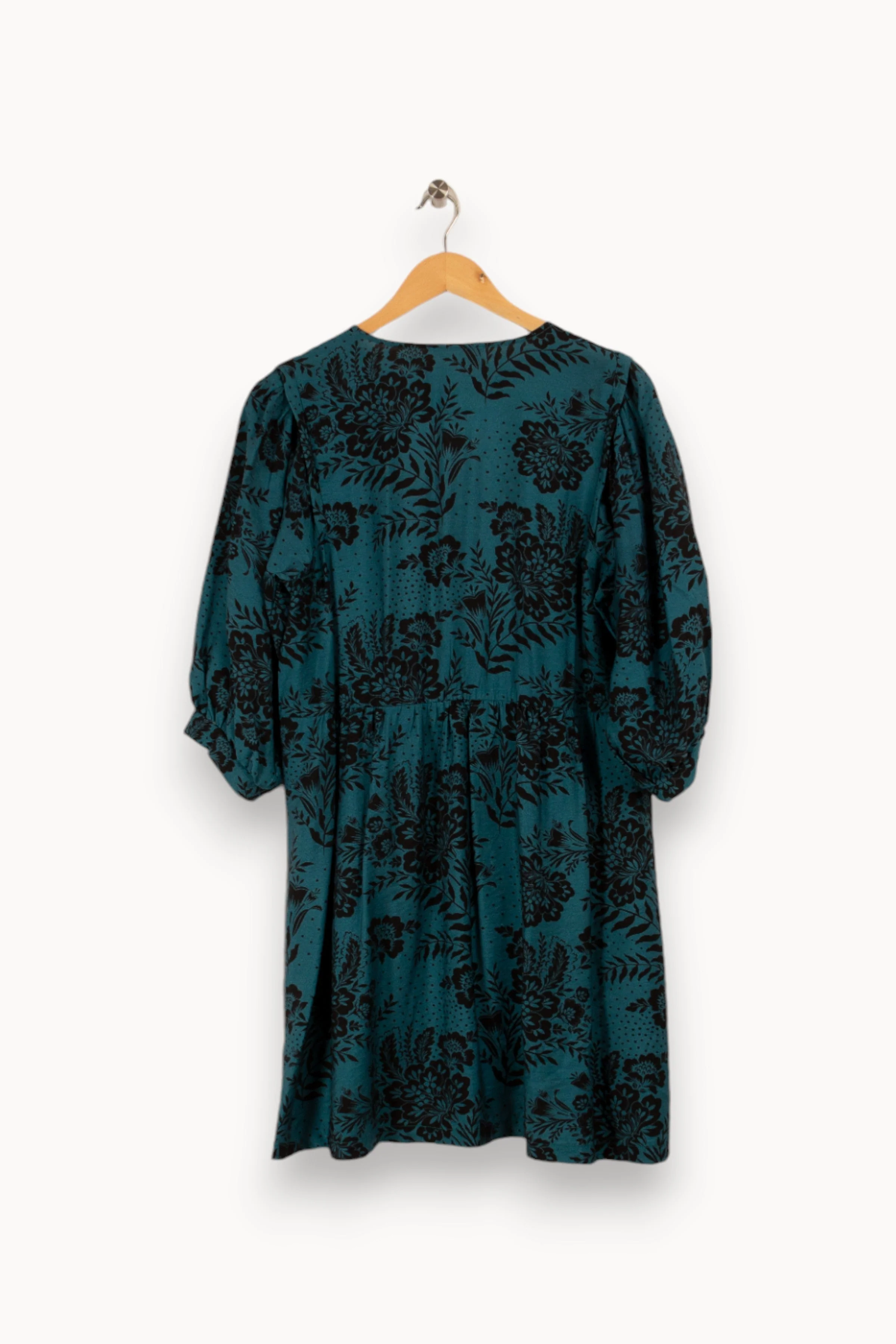 Robe verte/bleue à motifs - Taille S/36 - Image 4