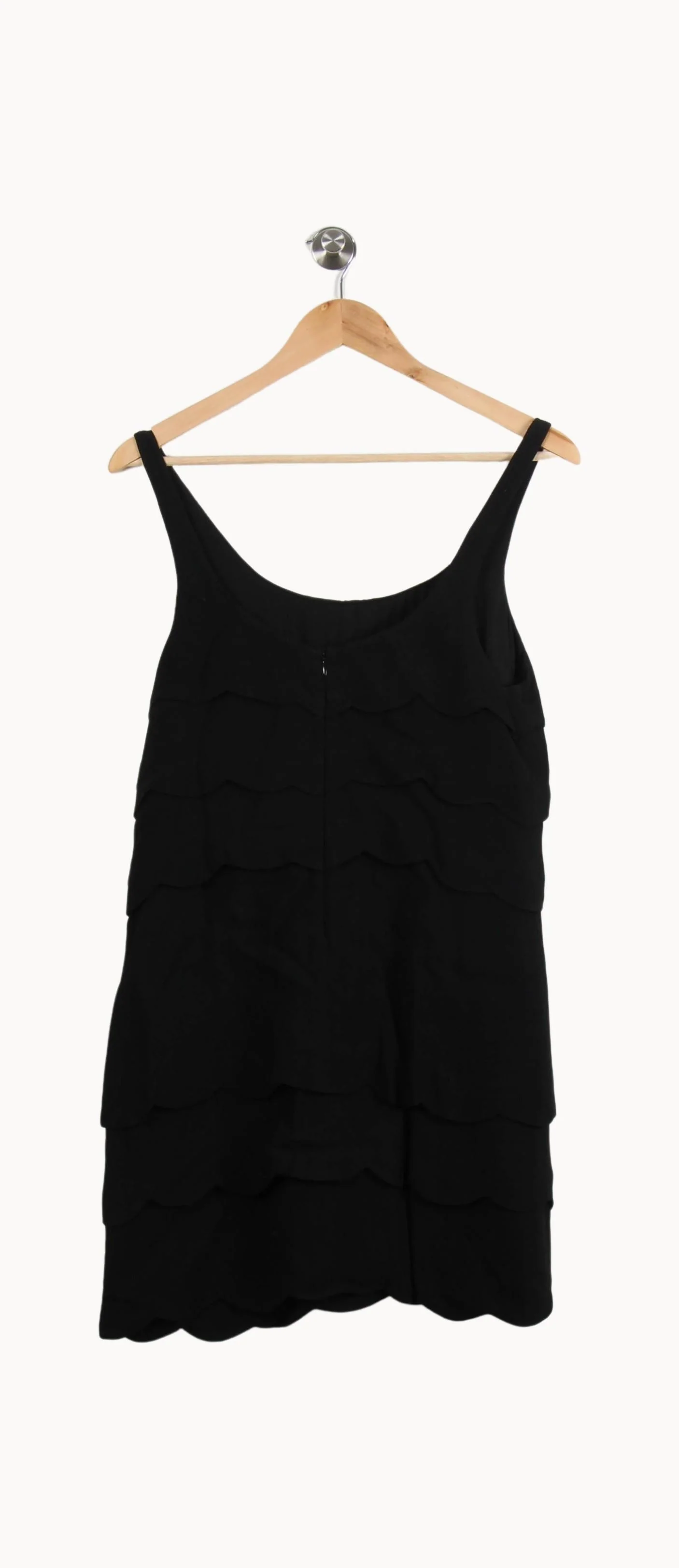 Robe Volantée Noire - Taille L/40 - Image 4
