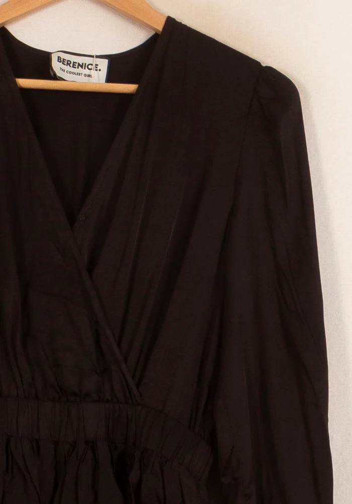 Robe Volantée Noire - Taille S/36 - Image 3