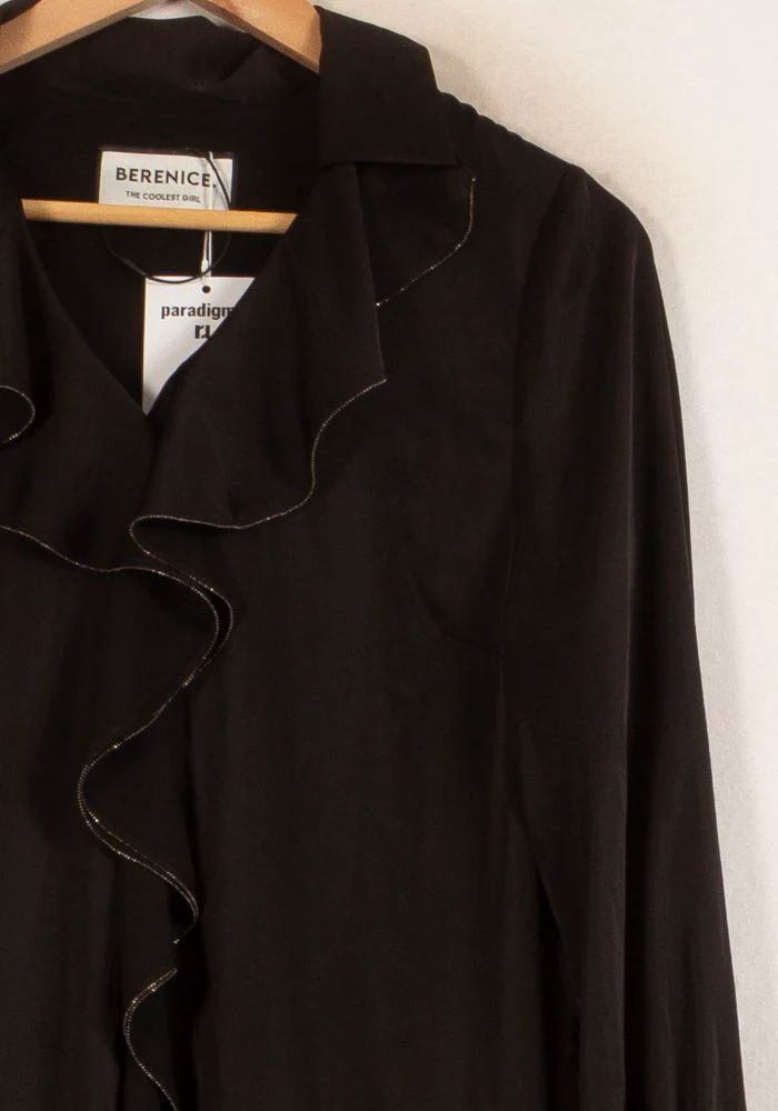 Robe Volantée Noire - Taille S/36 - Image 3