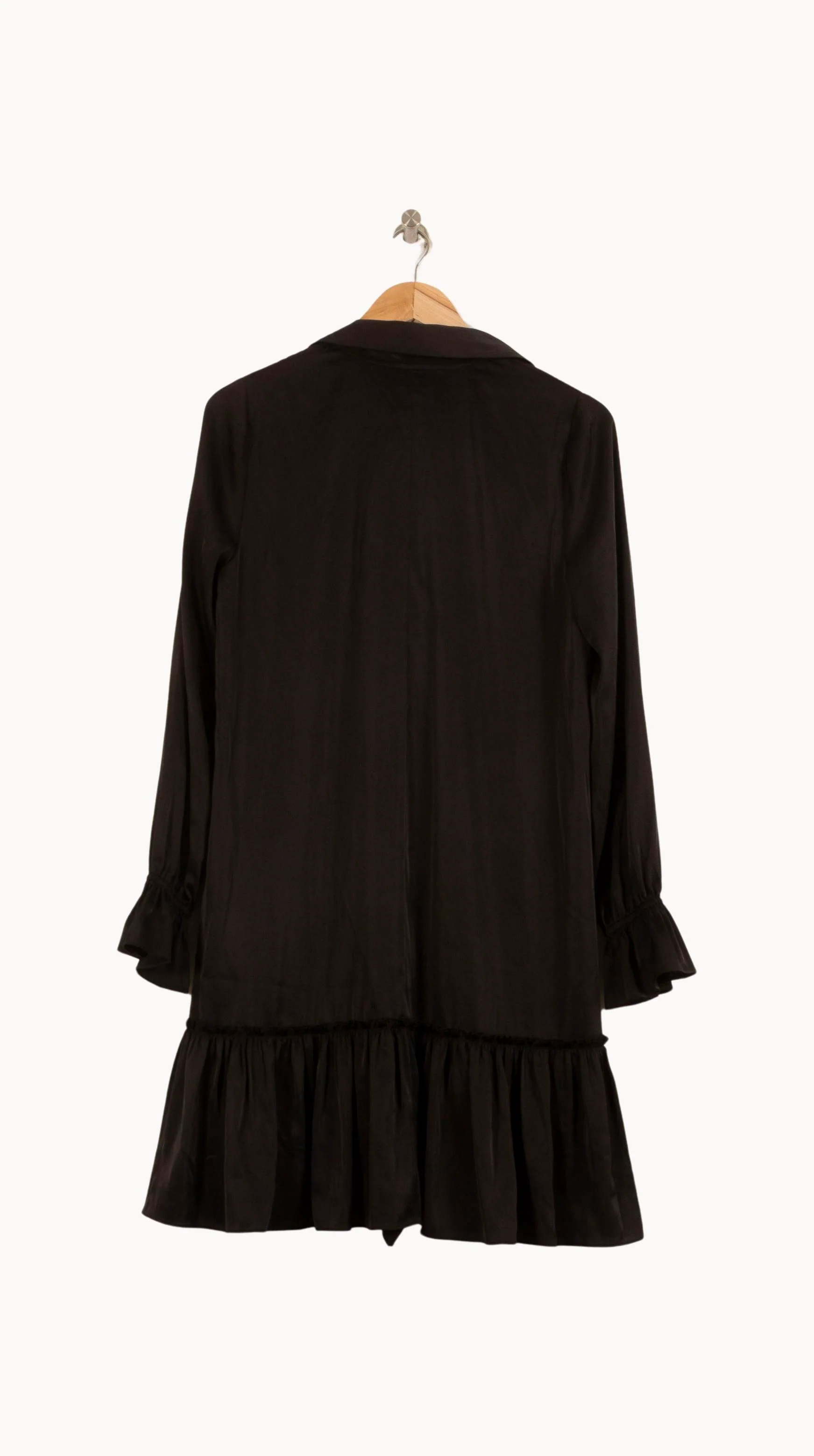 Robe Volantée Noire - Taille S/36 - Image 4
