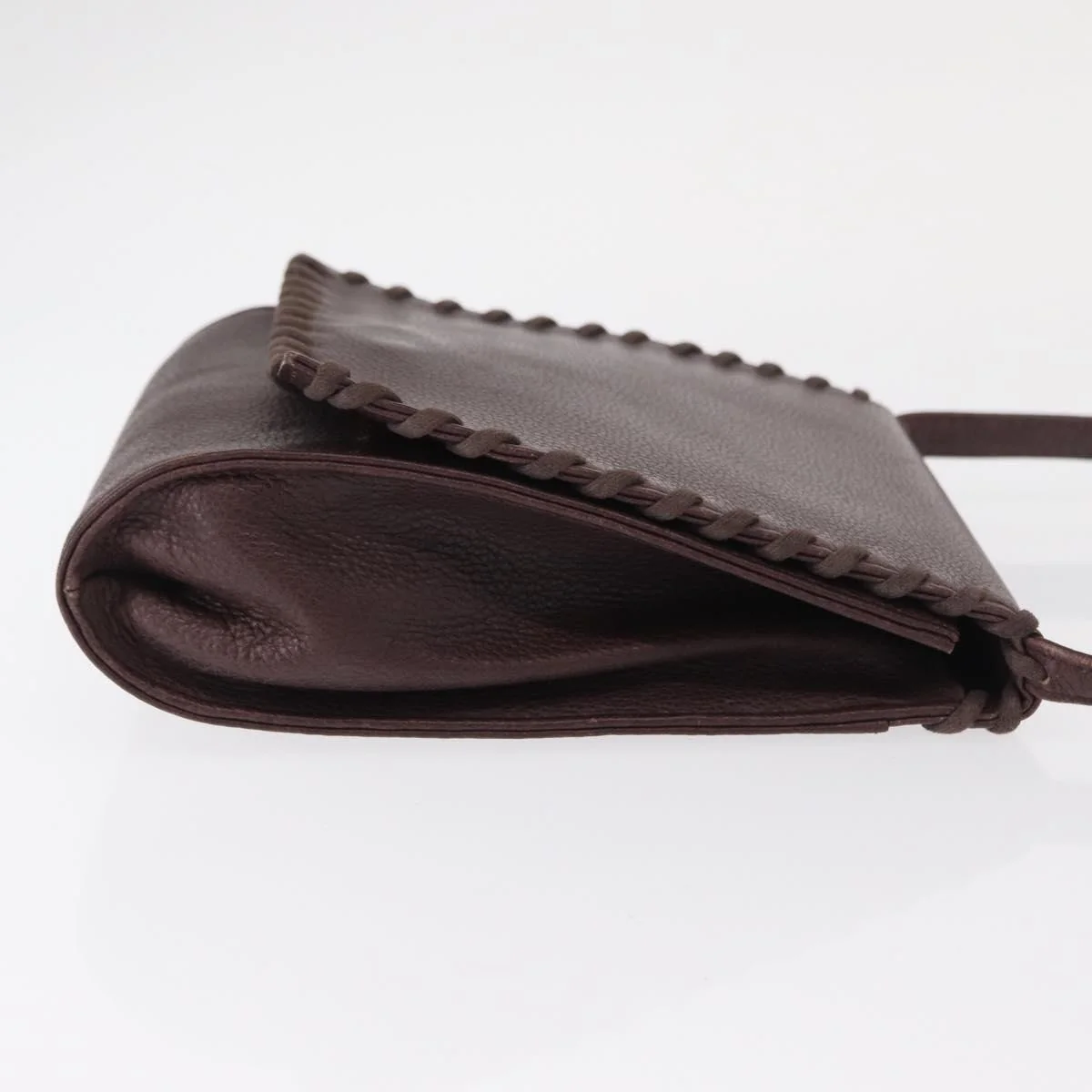 Saint Laurent Vintage Shoulder Bag Leather - Image 3