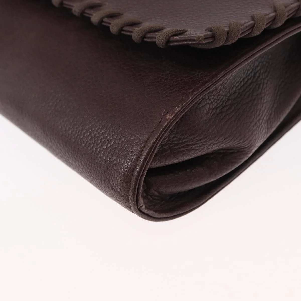 Saint Laurent Vintage Shoulder Bag Leather - Image 8
