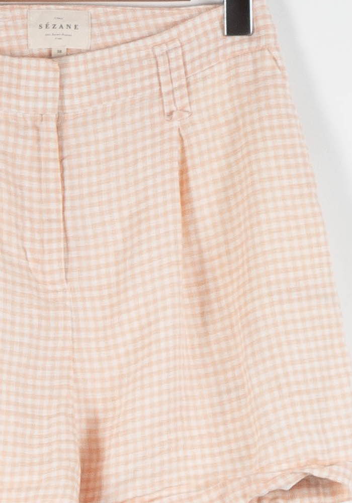 Short à Carreaux Rose et Blanc - Taille M/38 - Image 3