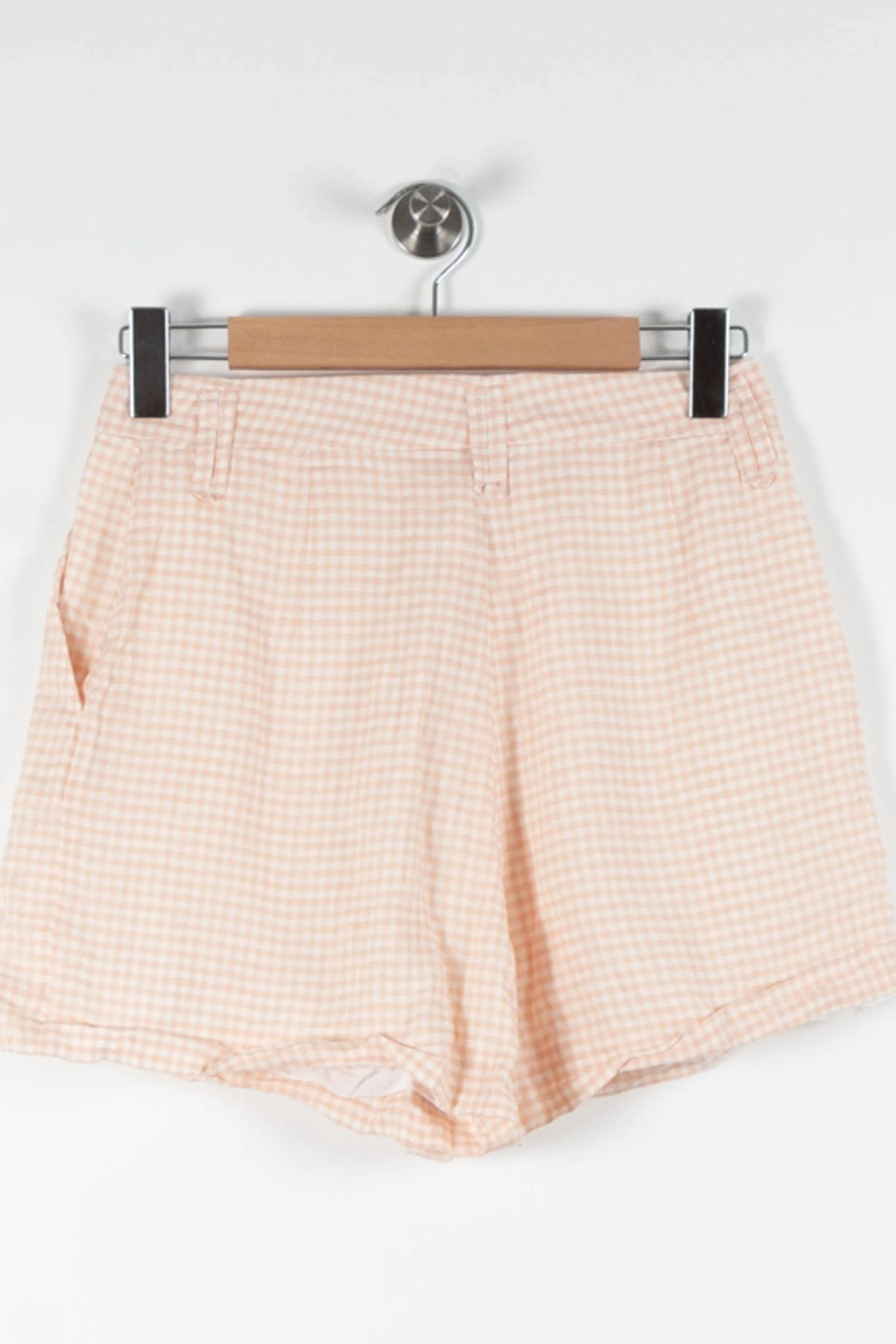 Short à Carreaux Rose et Blanc - Taille M/38 - Image 4