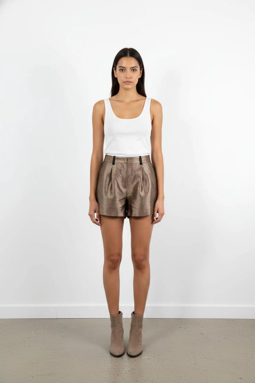 Short Doré - Taille L/40