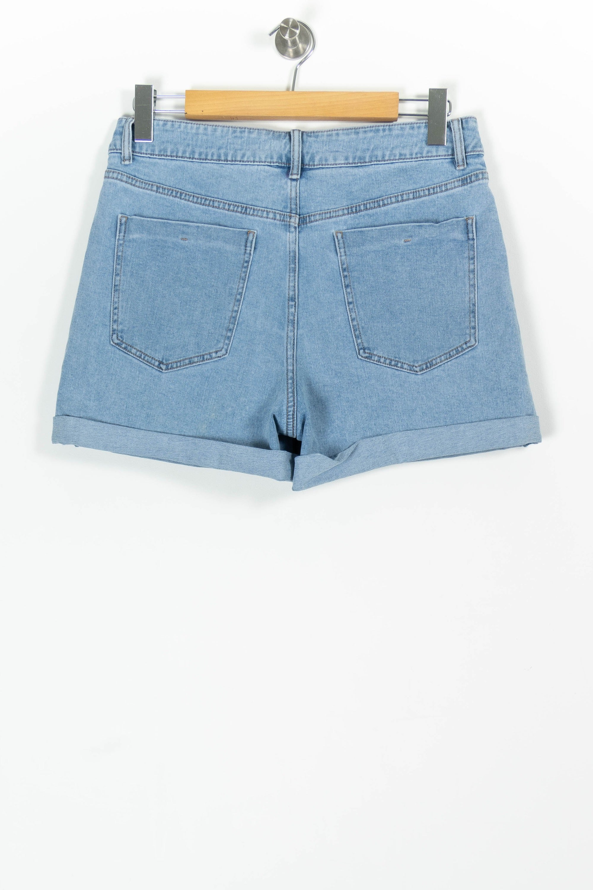Short en Jean Bleu - Taille XL/42 - Image 4