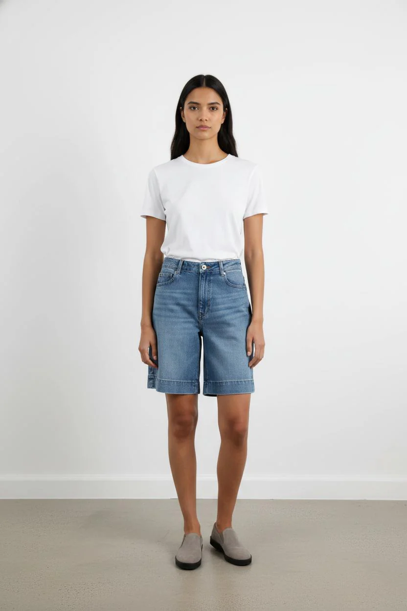 Short en Jean Bleu - Taille XS/34