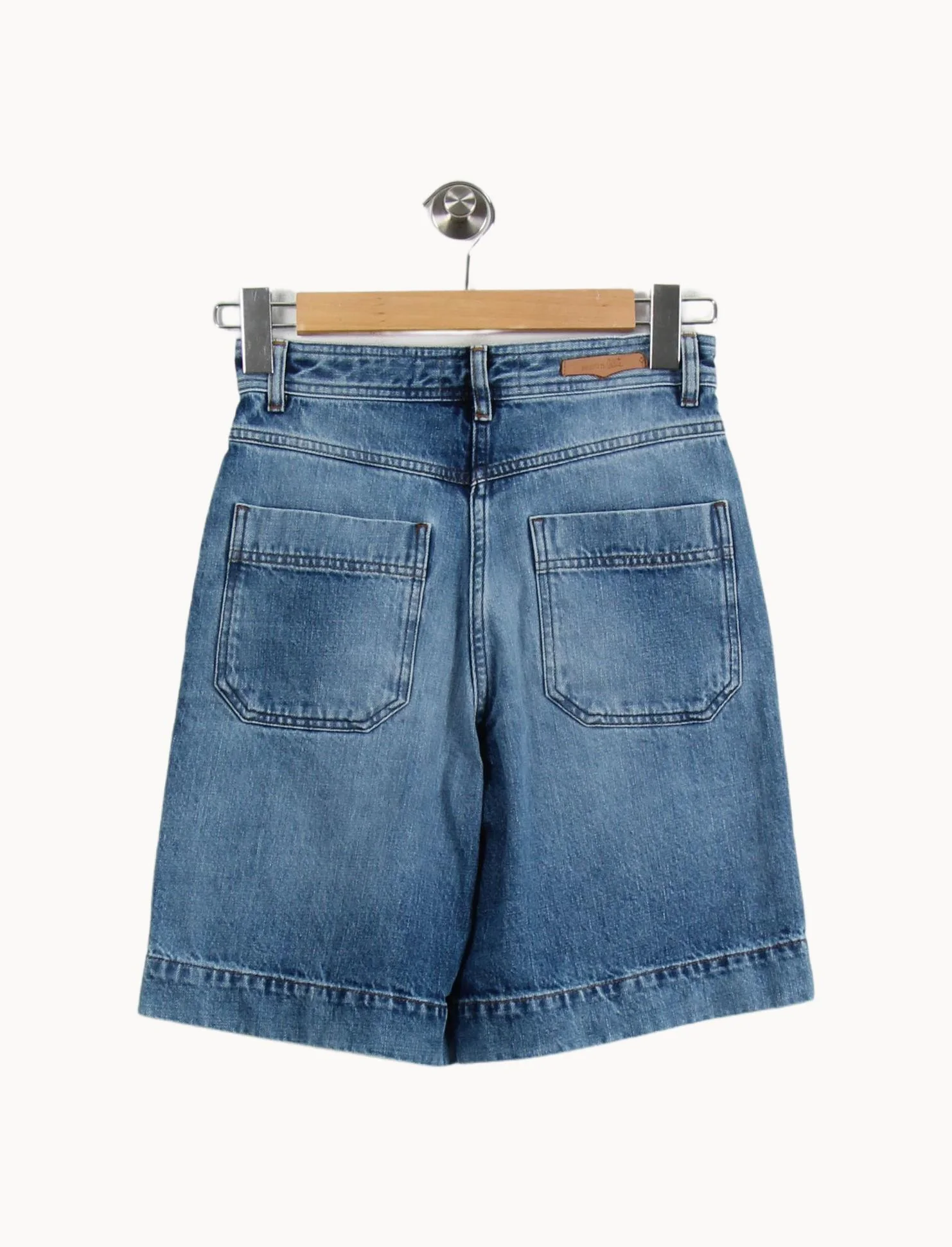 Short en Jean Bleu - Taille XS/34 - Image 4