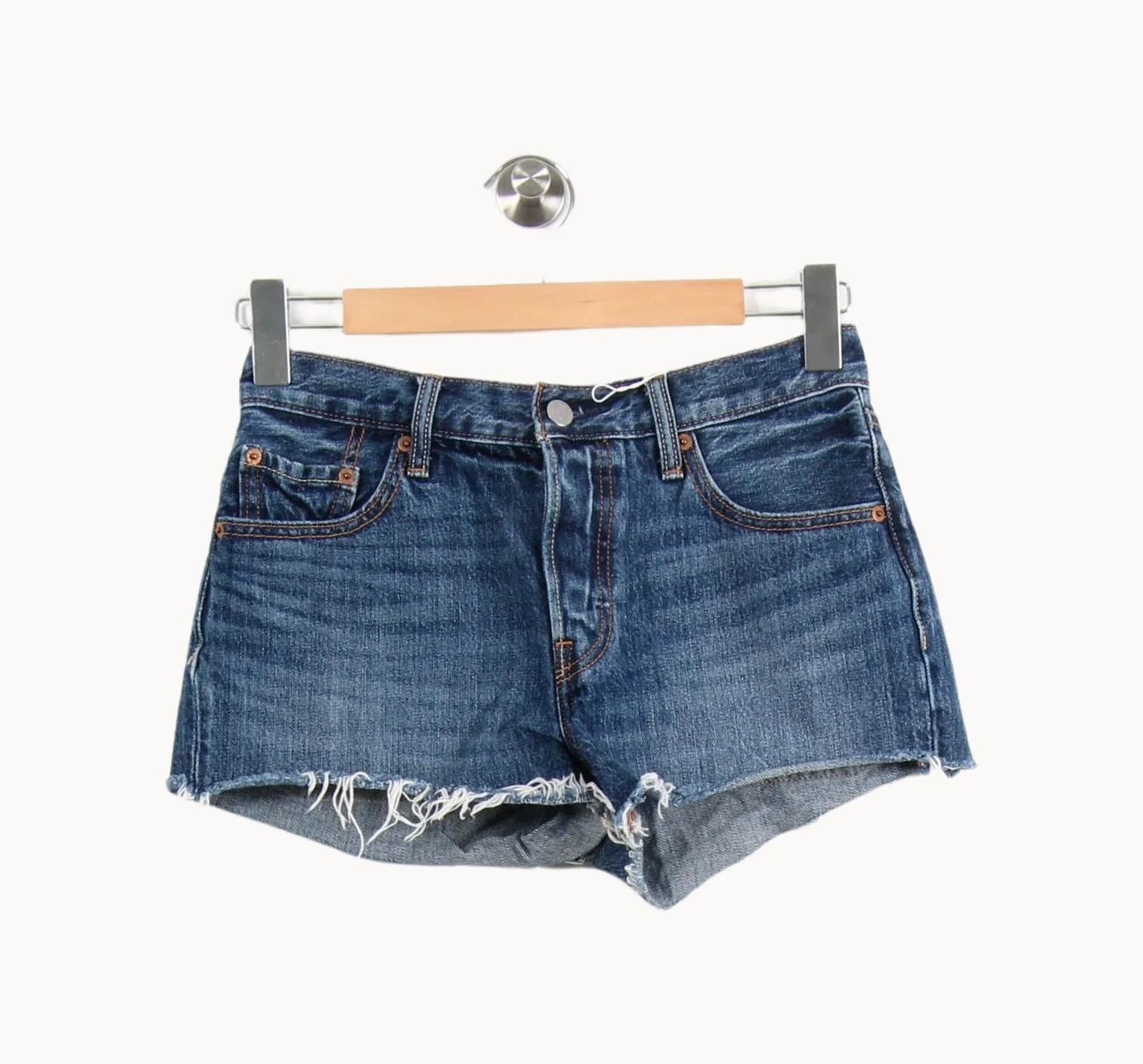 Short en Jean Bleu - Taille XS/34 - Image 2