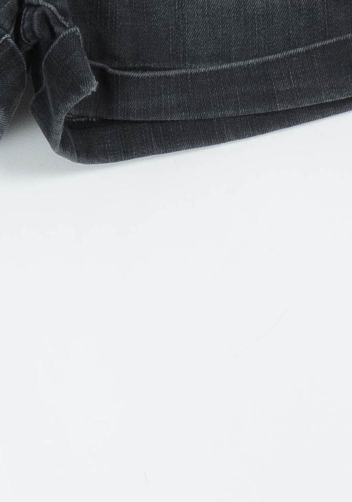 Short en Jean Noir - Taille S/36 - Image 3