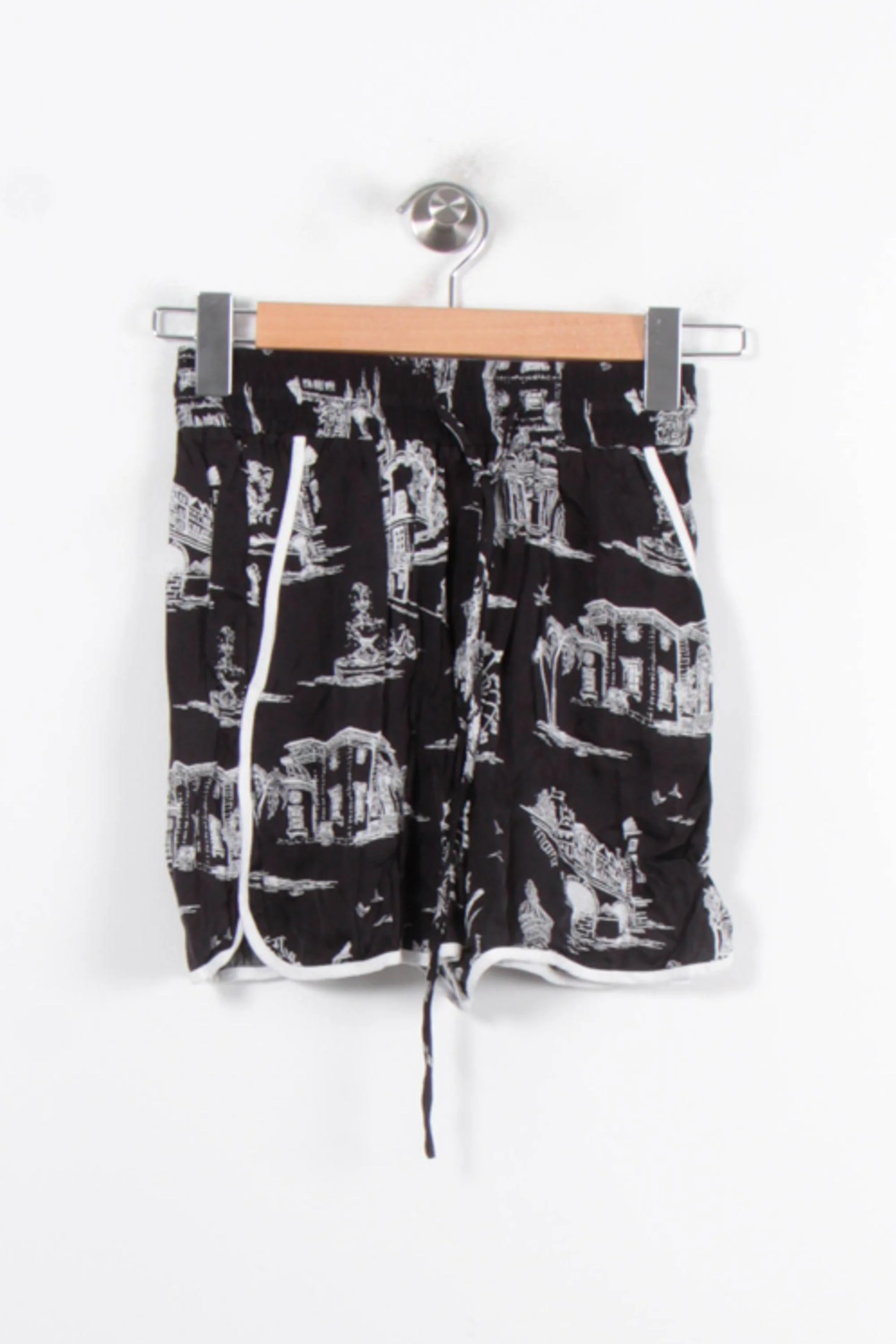 Short Noir et Blanc - Taille XS/34 - Image 2