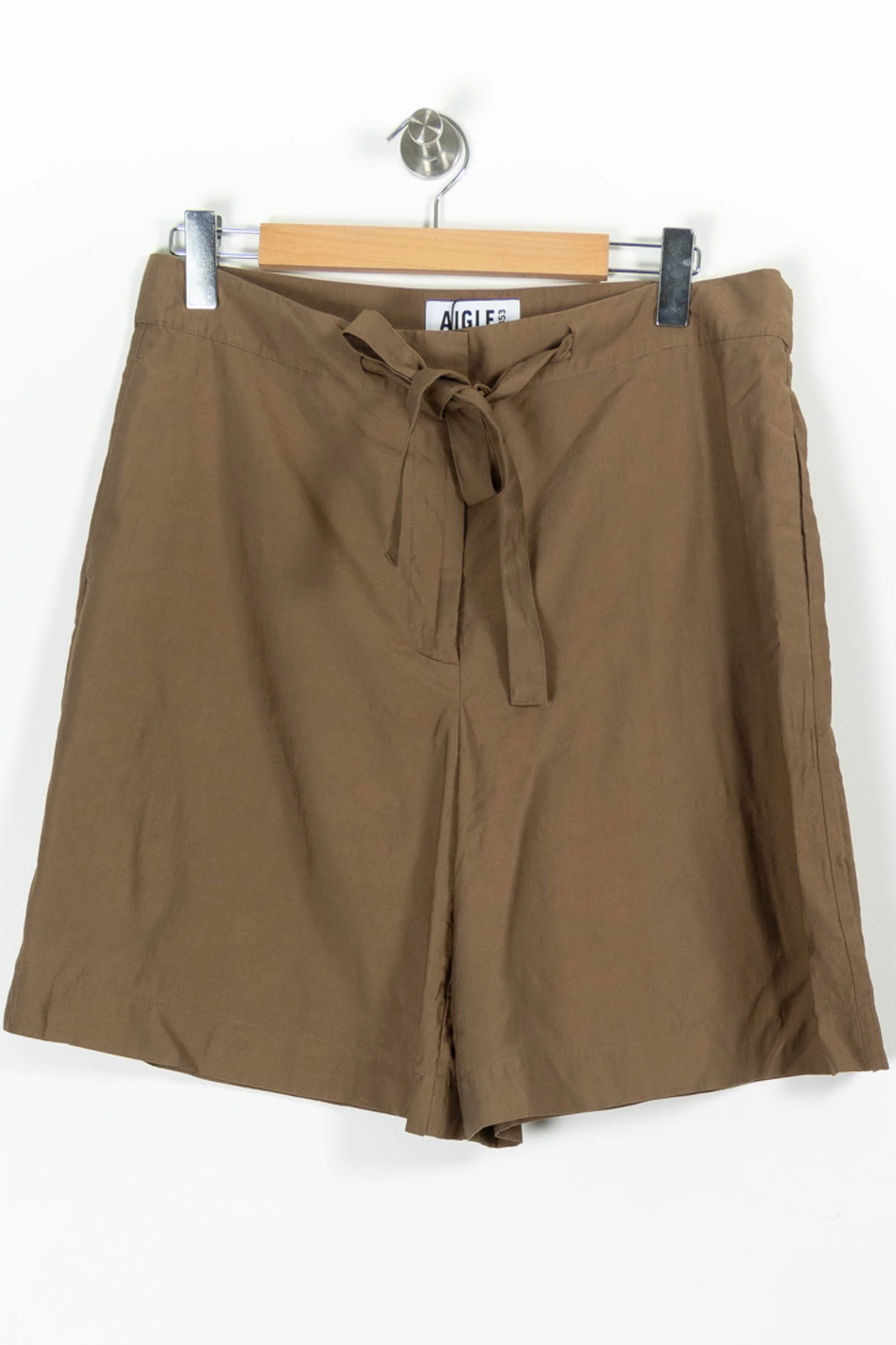 Short Taille Haute Marron - Taille XXXL/46 - Image 2