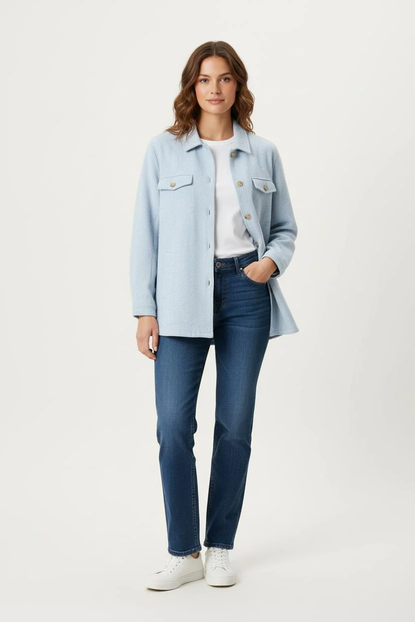 Surchemise Bleue - Taille L/40