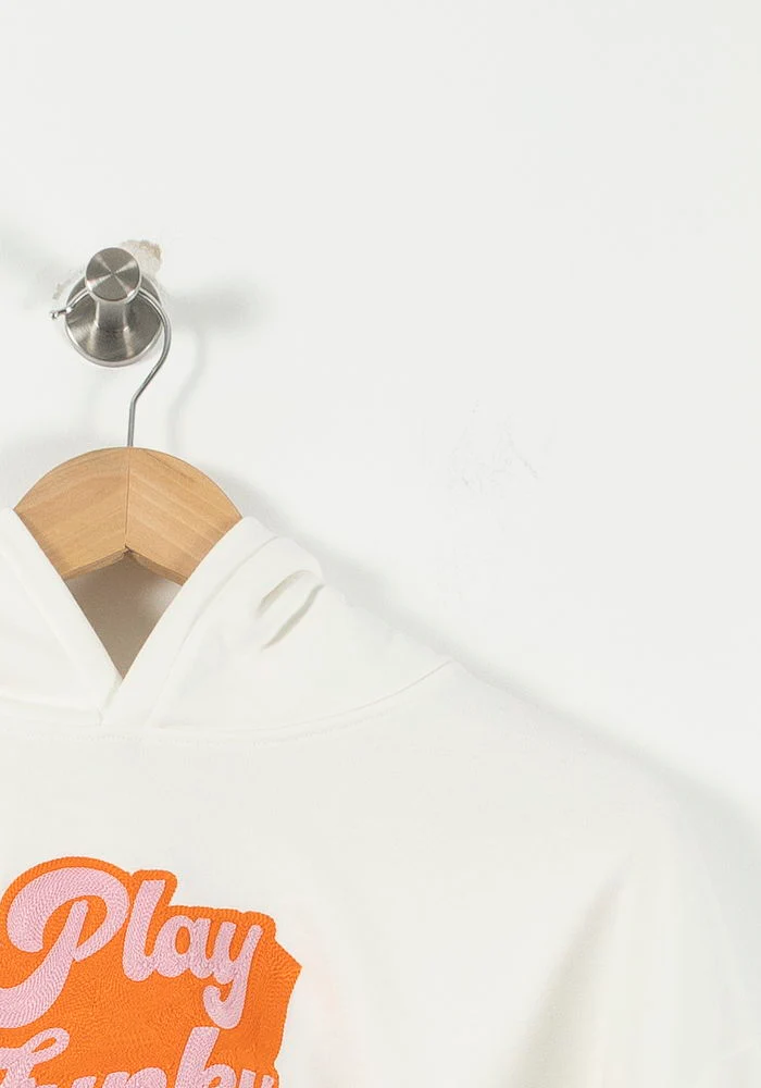 Sweat à Capuche Blanc - Taille S/36 - Image 3