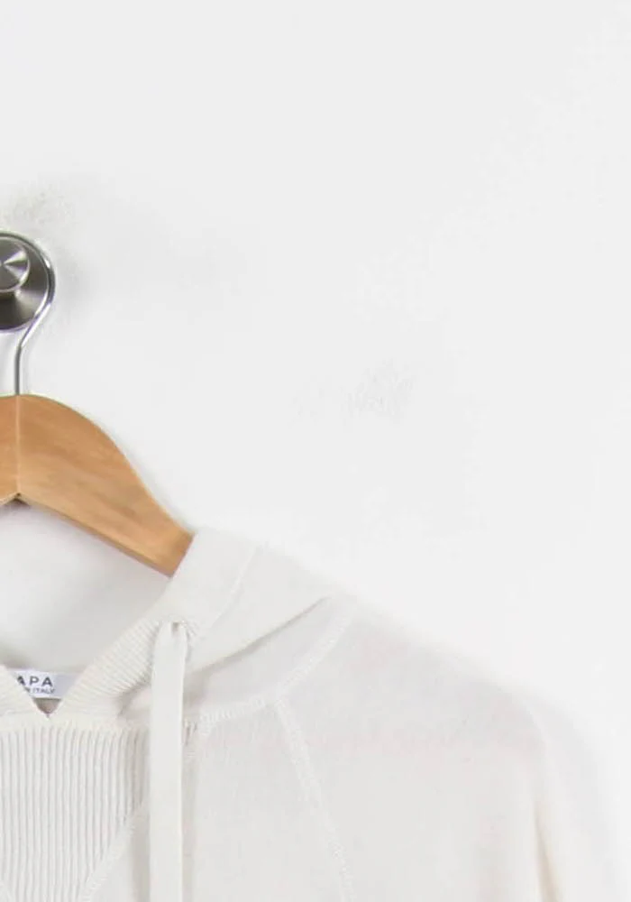 Sweat À Capuche Blanc - Taille T.U. - Image 3