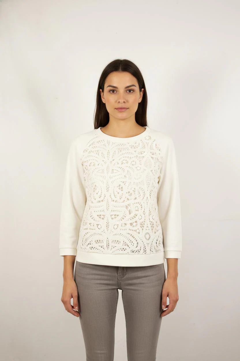 Sweat Blanc - Taille S/36