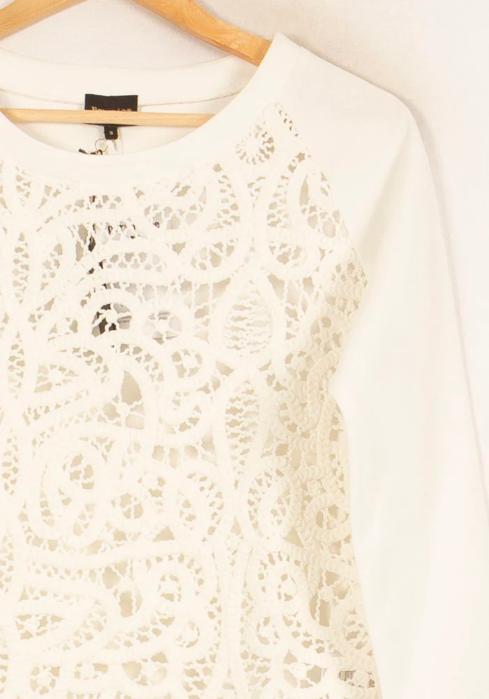 Sweat Blanc - Taille S/36 - Image 3