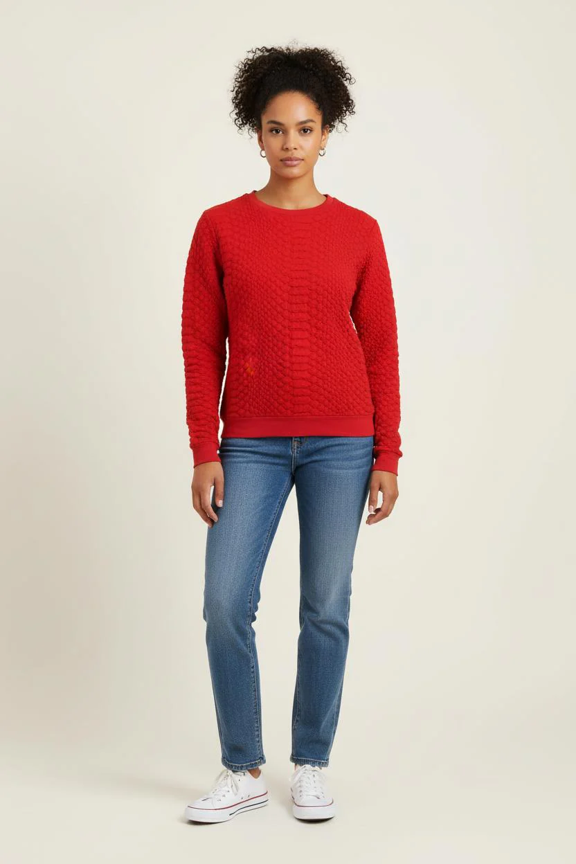 Sweat Rouge - Taille S/36
