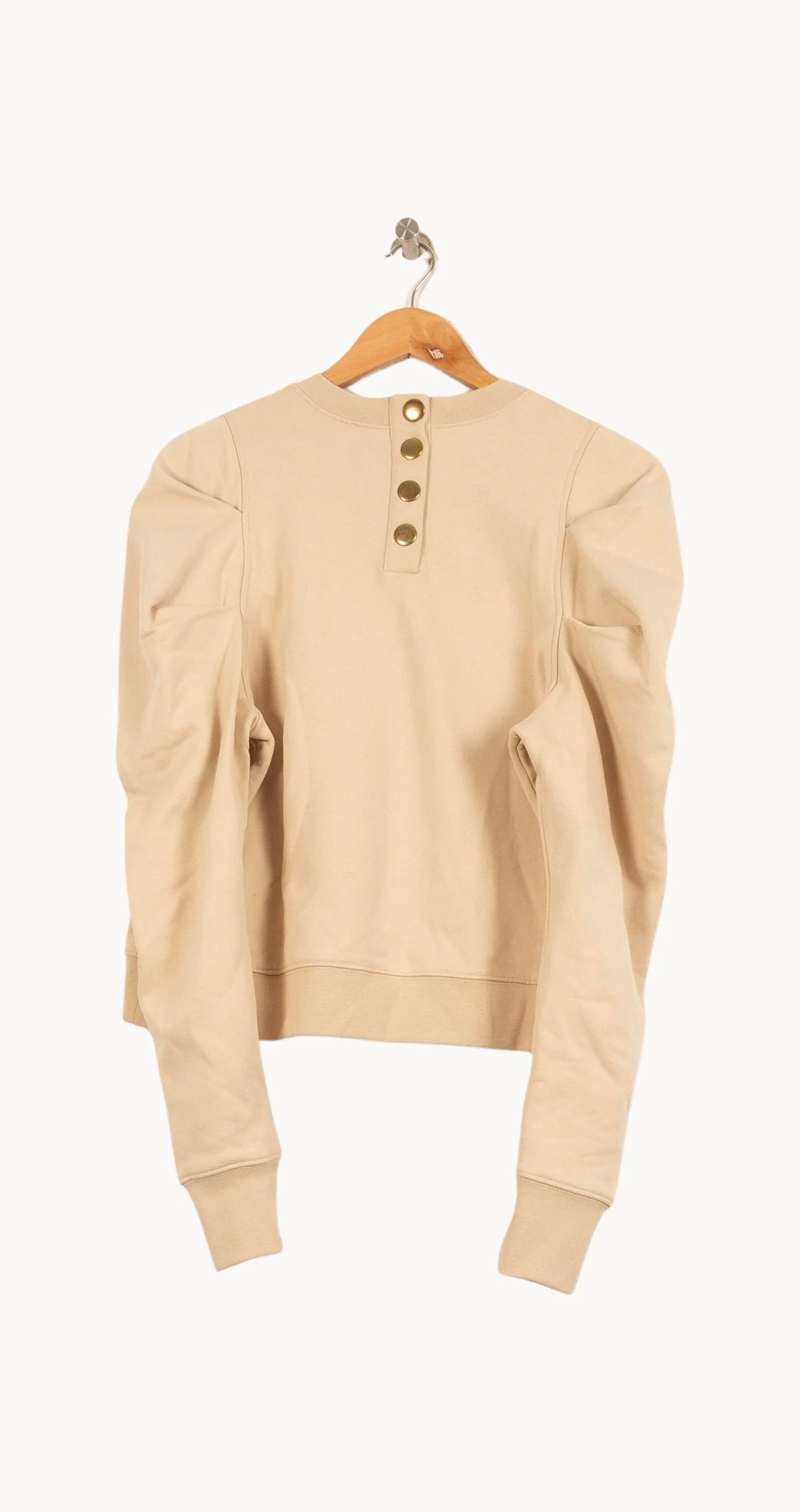 Sweatshirt Beige - Taille S/36 - Image 4