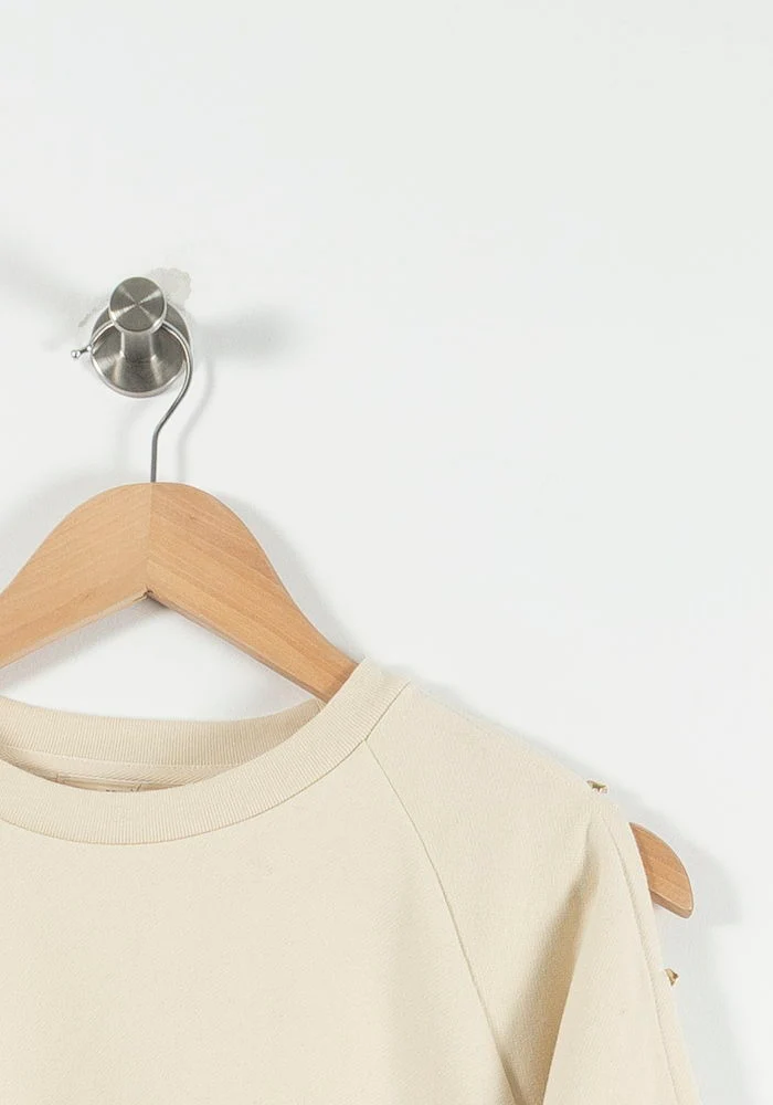 Sweatshirt Beige - Taille S/36 - Image 3