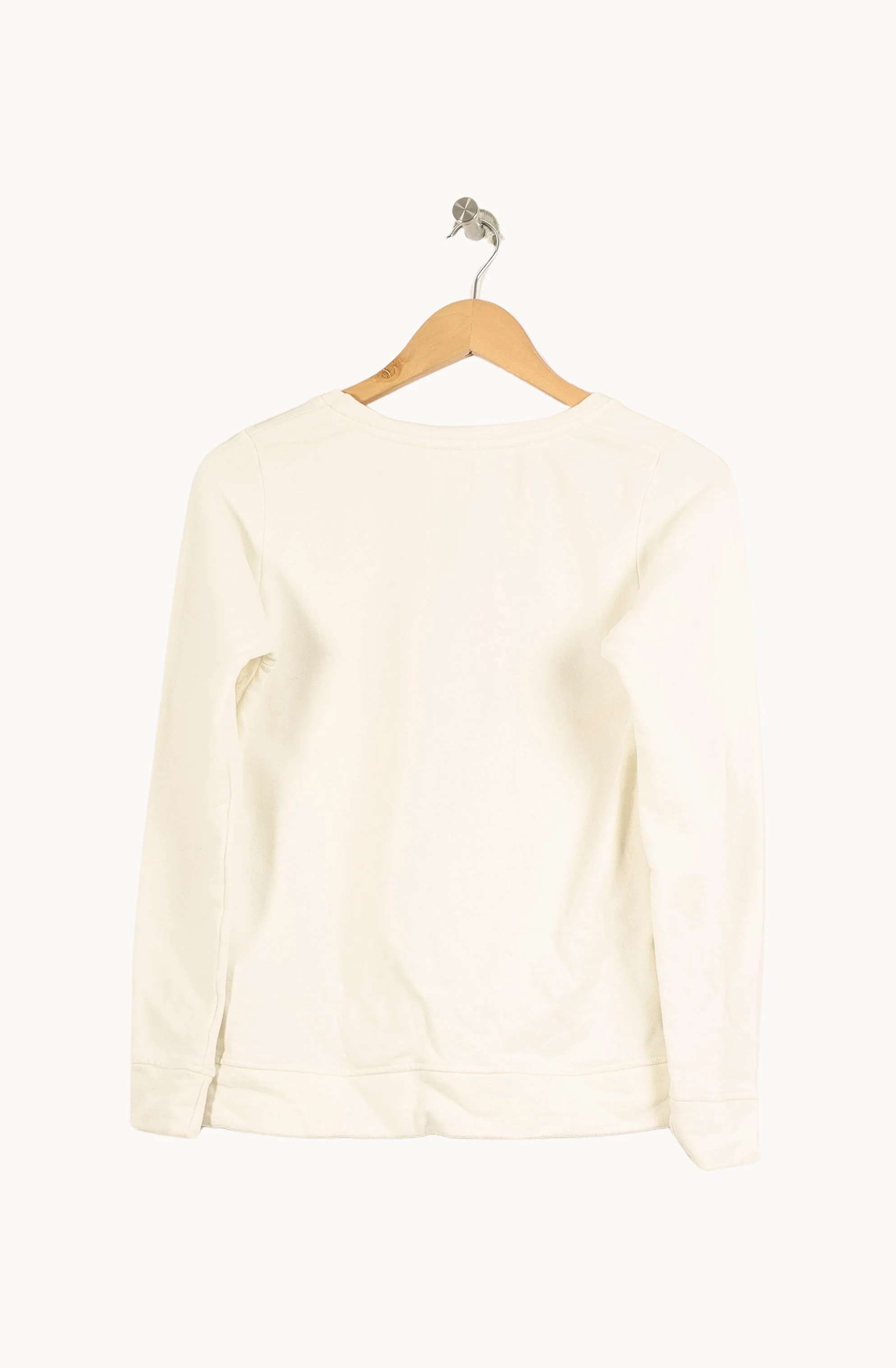 Sweatshirt Blanc - Taille S/36 - Image 4