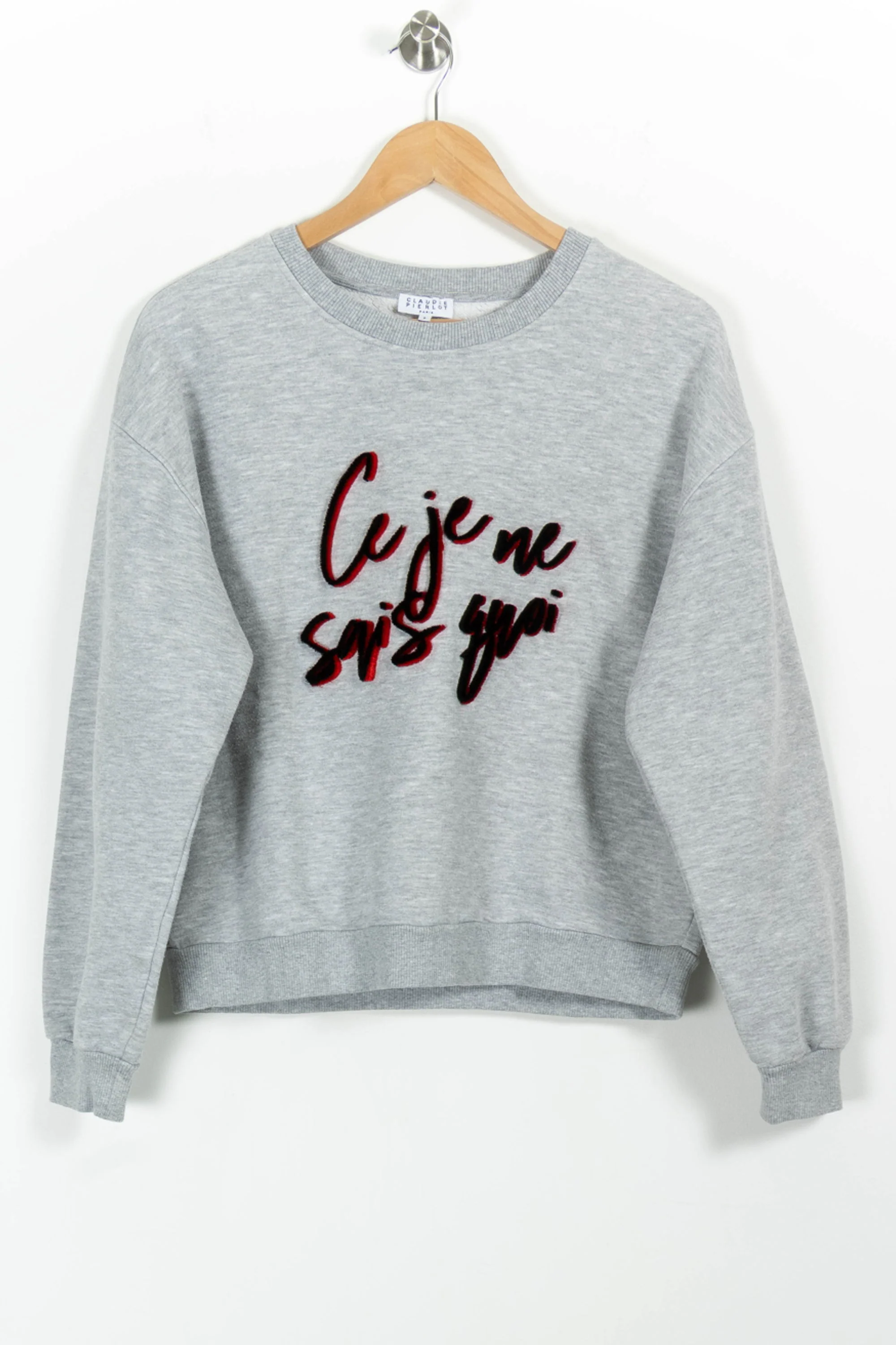 Sweatshirt Gris - Taille M/38 - Image 2