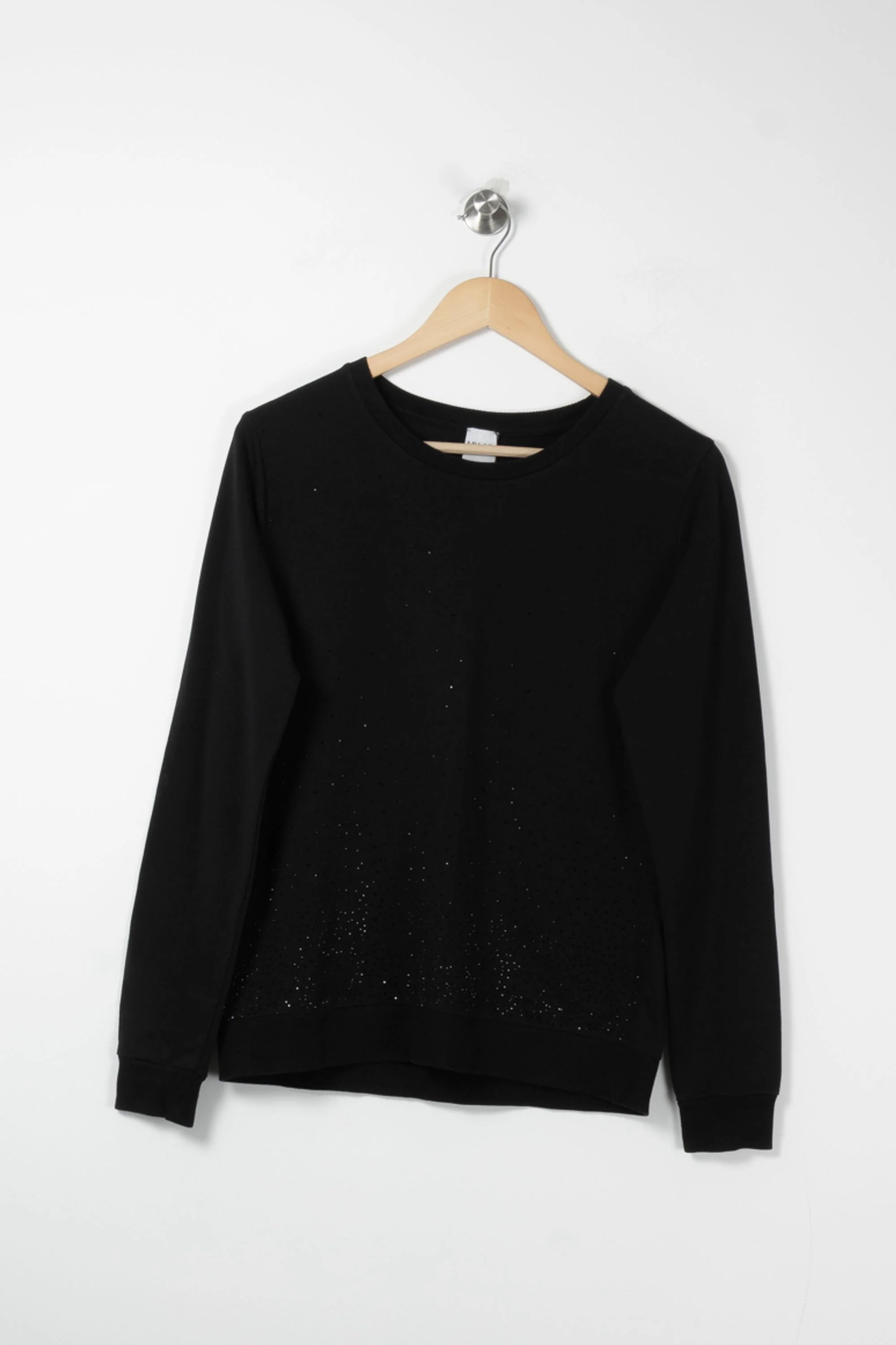 Sweatshirt Noir - Taille S/36 - Image 2