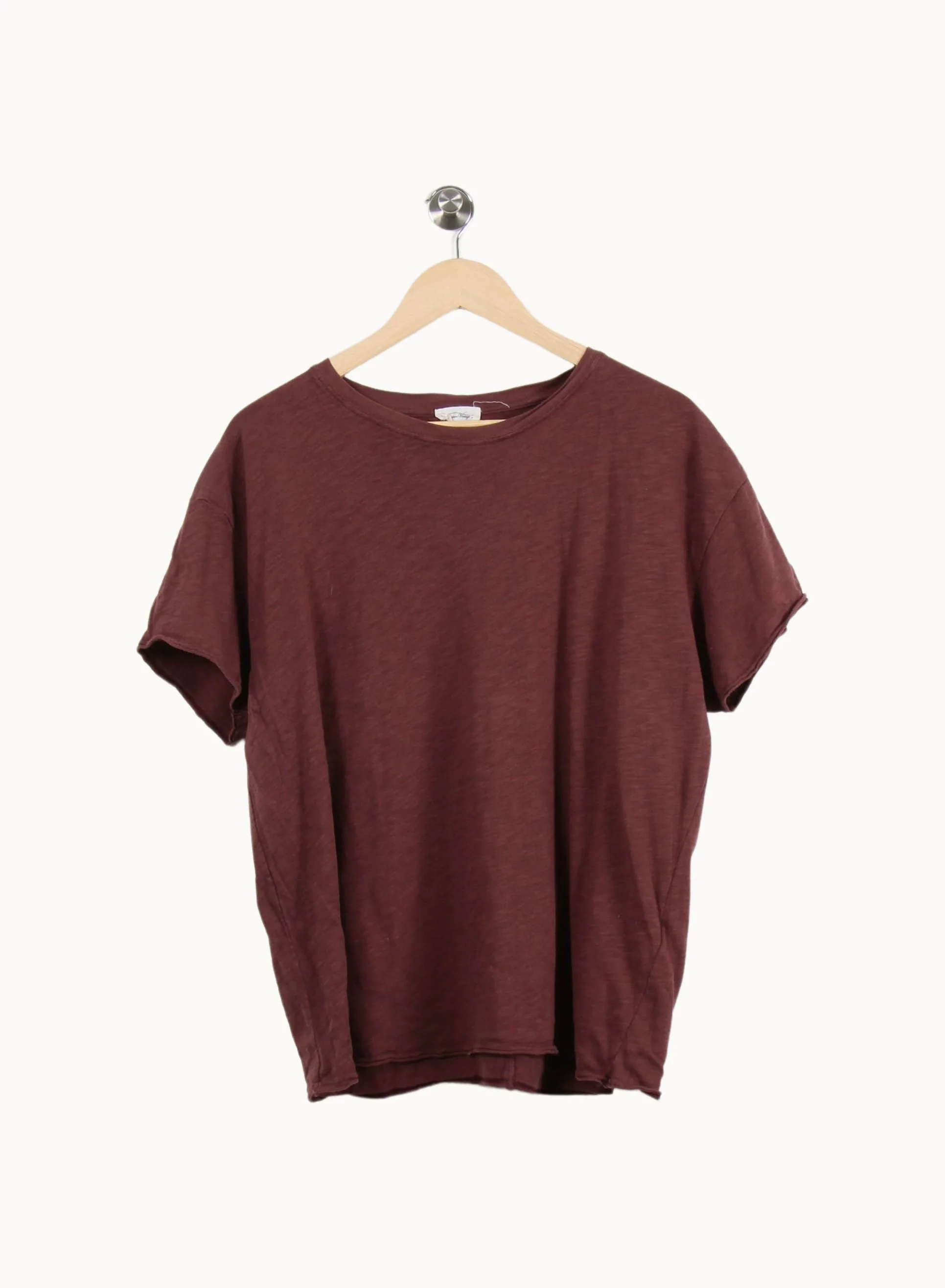 T-shirt Bordeaux - Taille L/40 - Image 2