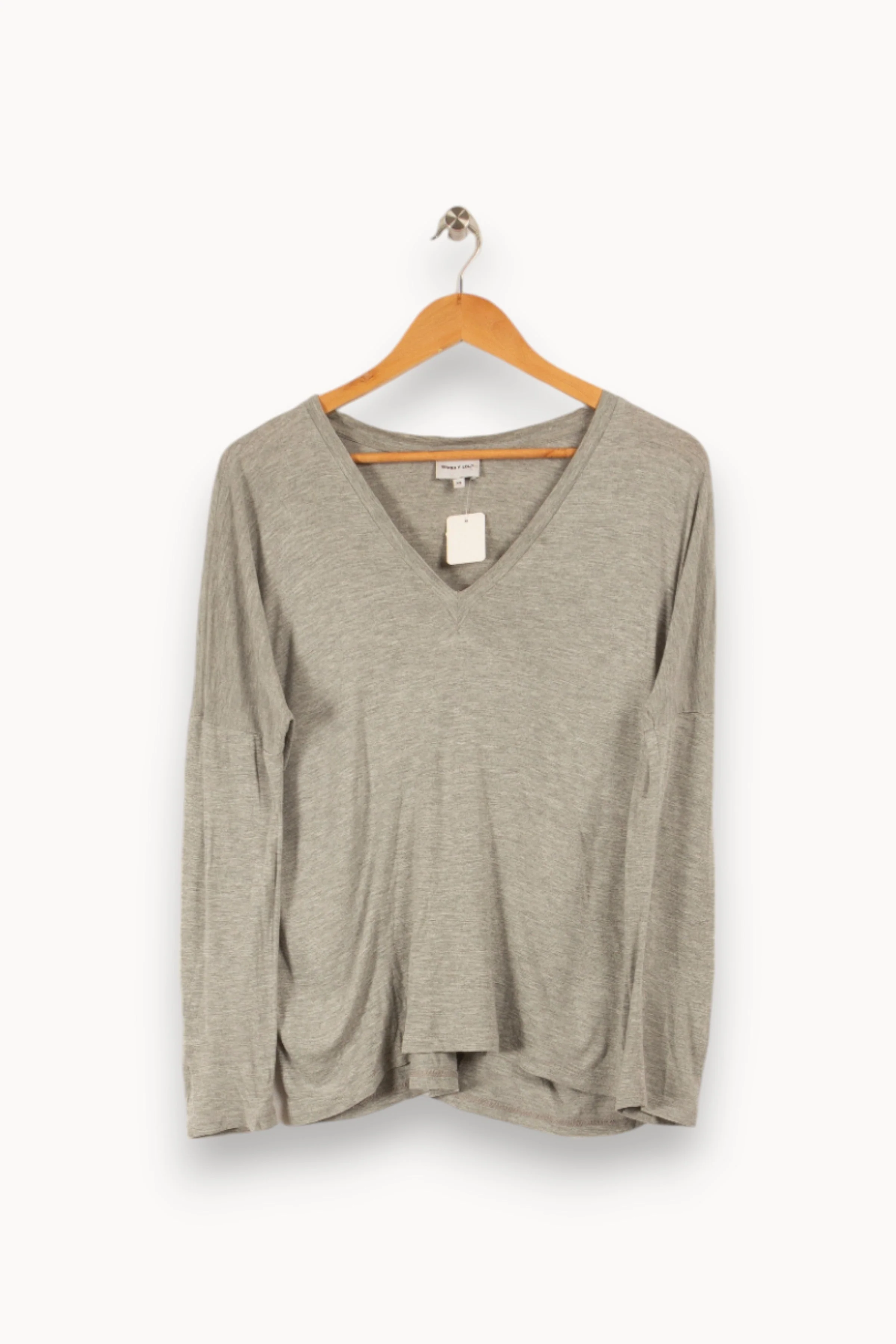 T-shirt manches longues gris - Taille XS/34 - Image 2