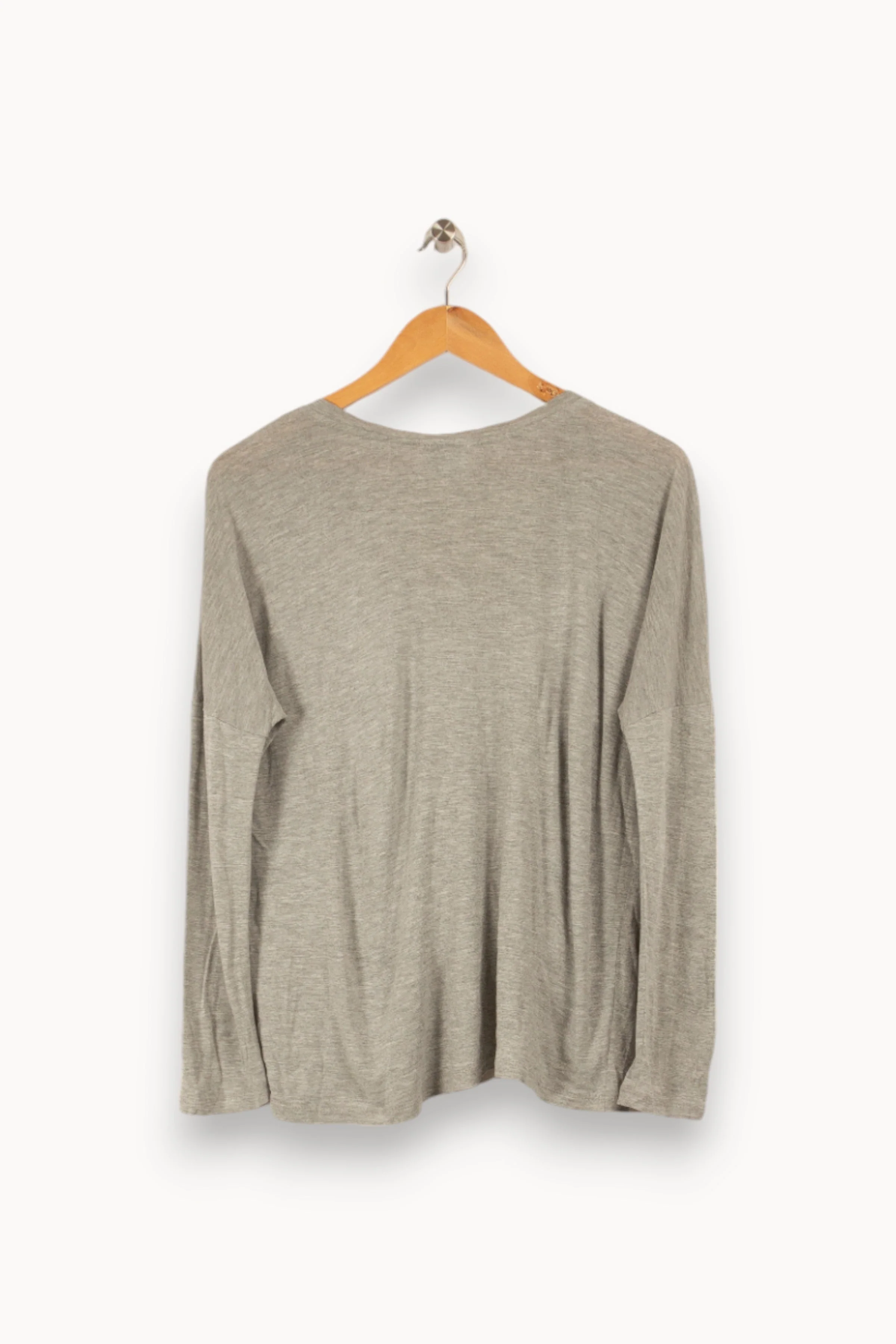 T-shirt manches longues gris - Taille XS/34 - Image 4