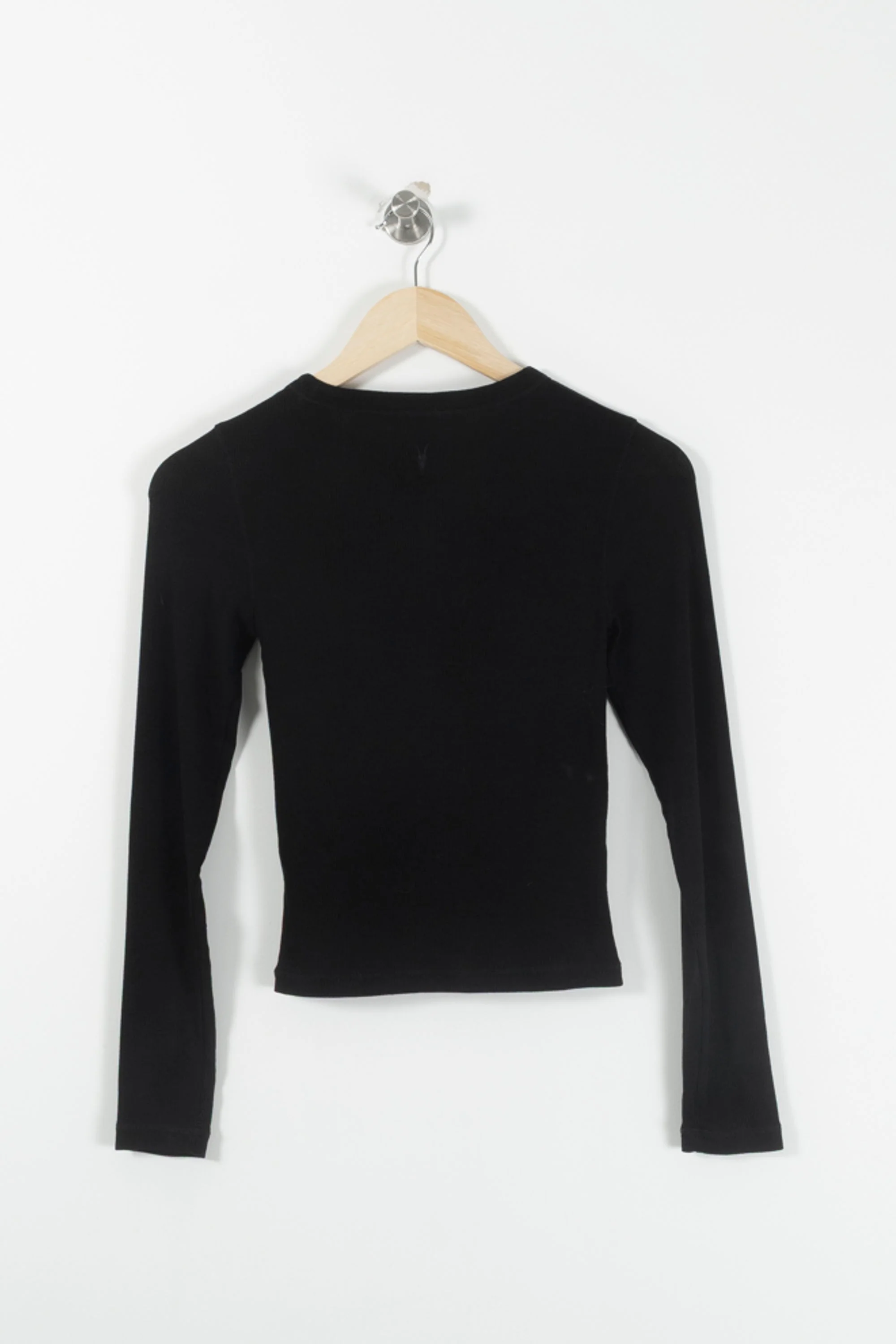 T-shirt Manches Longues Noir - Taille XS/34 - Image 4