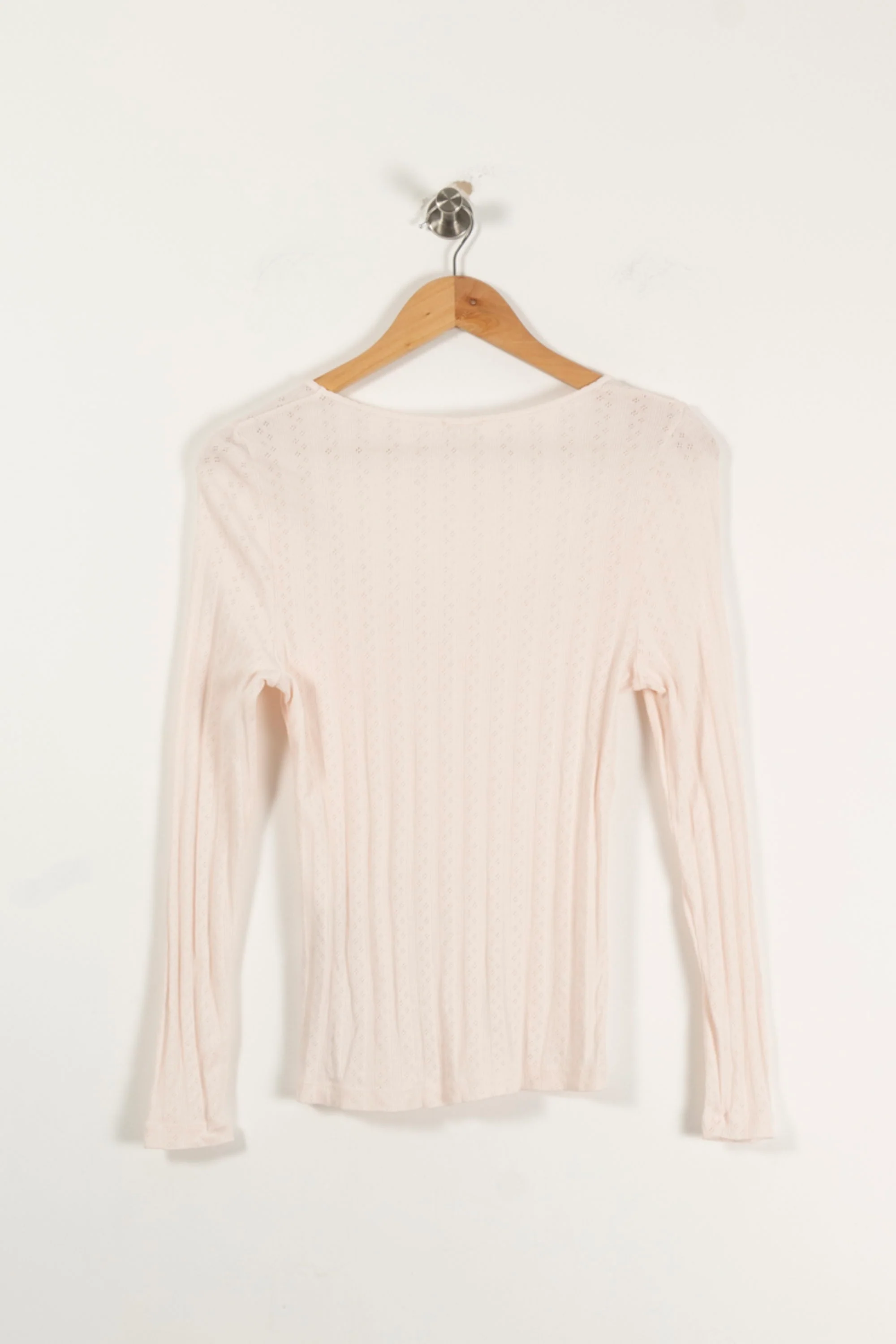 T-shirt Manches Longues Rose - Taille XS/34 - Image 4
