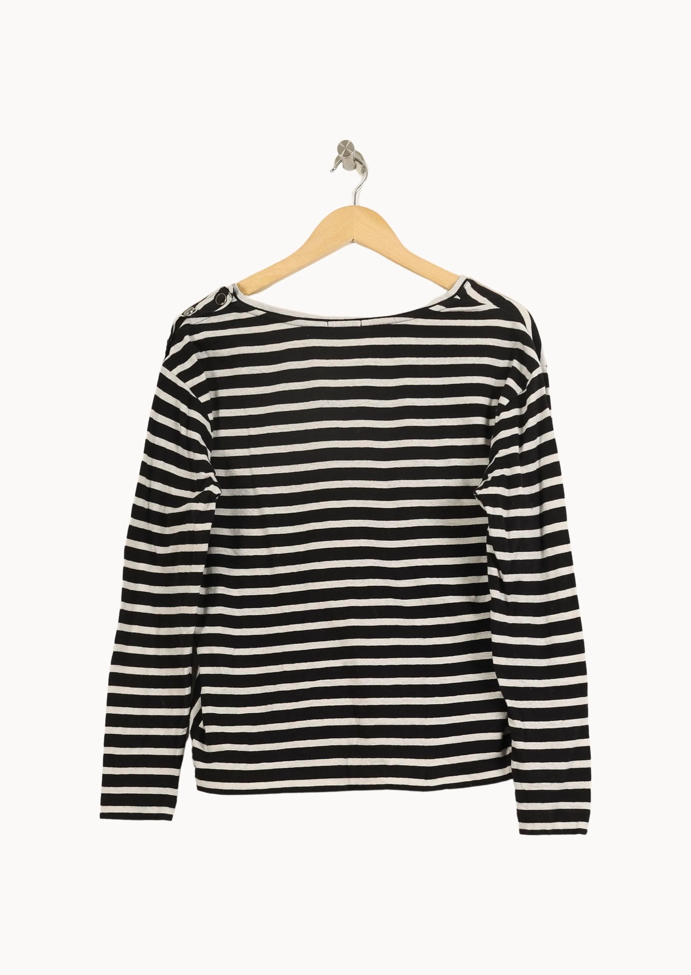 T-shirt Noir et Blanc - Taille S/36 - Image 4