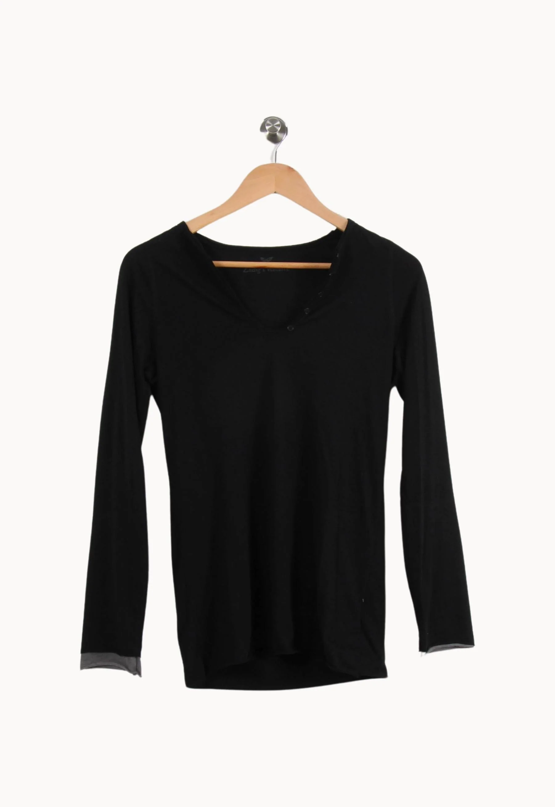T-shirt Noir - Taille S/36 - Image 2