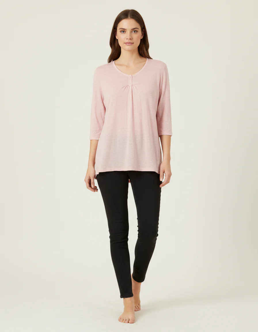T-shirt rose - Taille XS/34