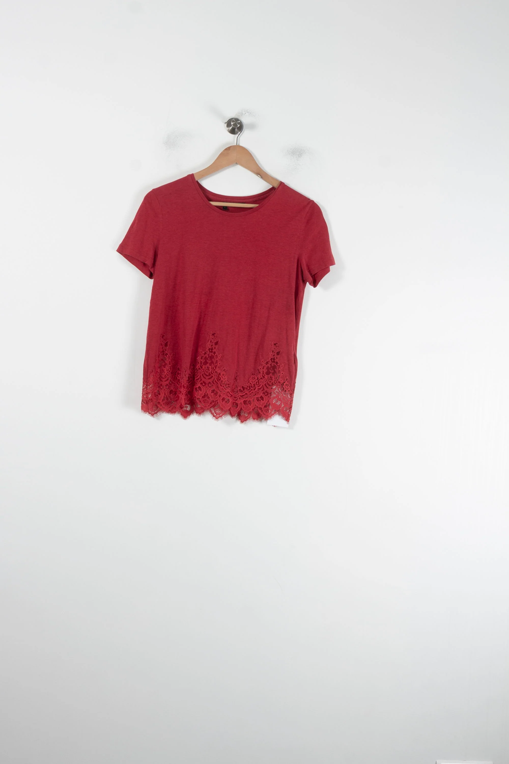T-shirt Rouge - Taille S/36 - Image 2
